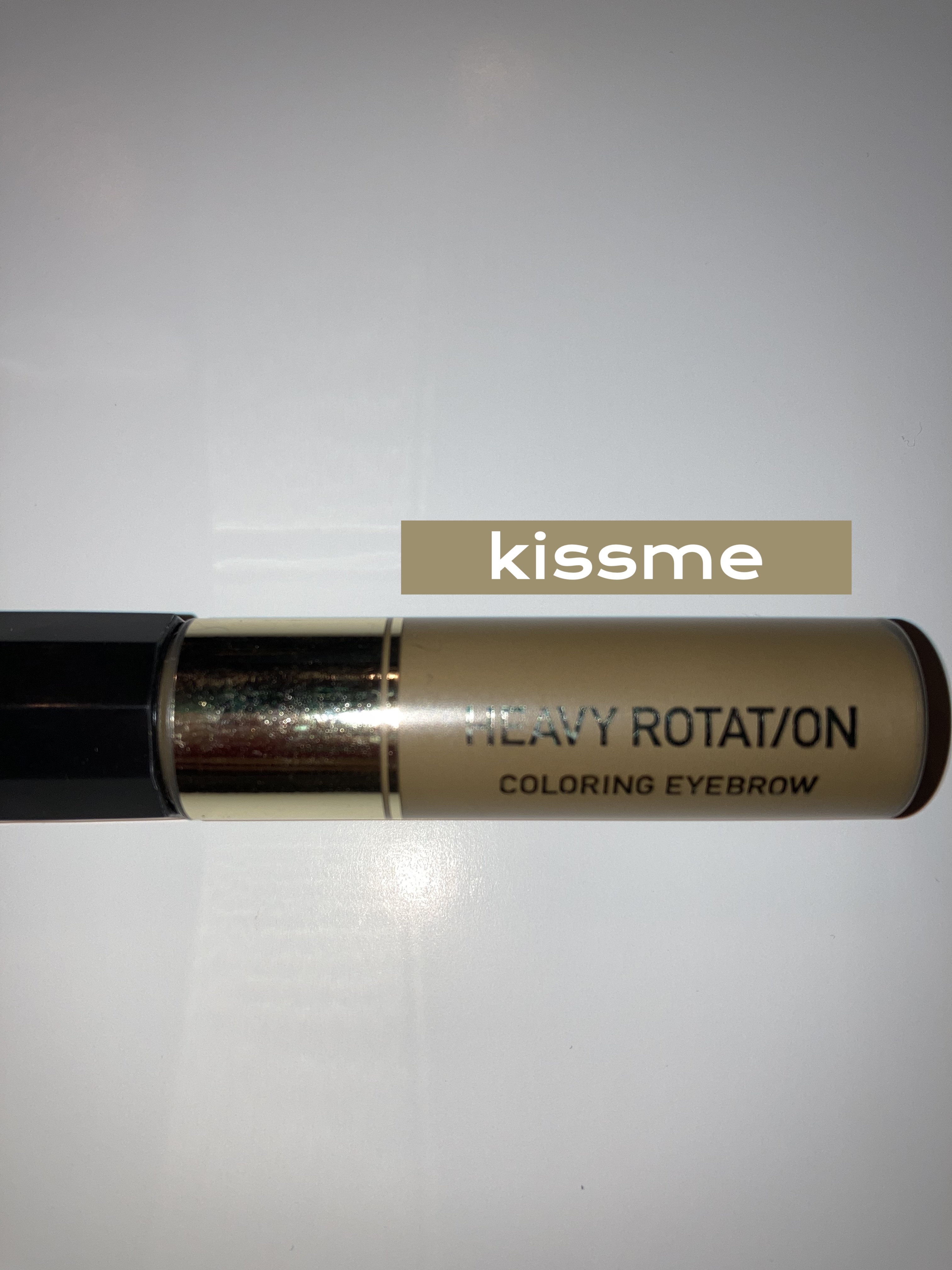 カラーリングアイブロウ マイクロ/ヘビーローテーション/眉マスカラを使ったクチコミ（1枚目）