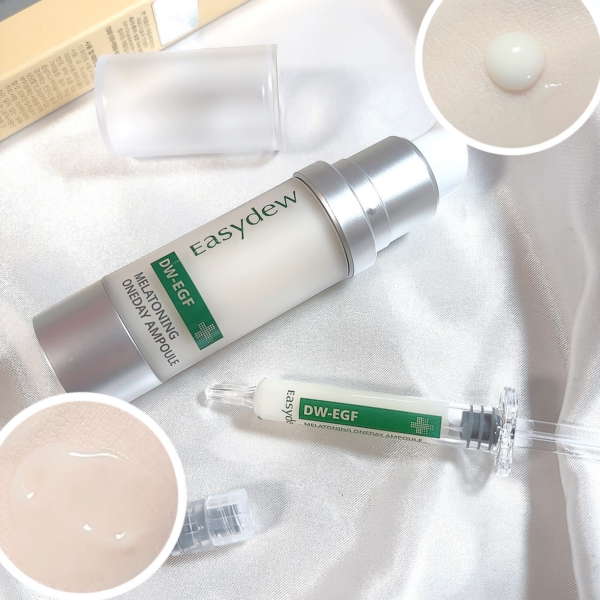 メラトーニングアンプル/Easydew/美容液を使ったクチコミ（2枚目）