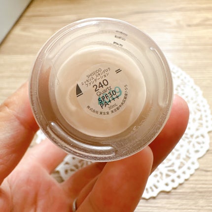エッセンス スキングロウ ファンデーション 240 Quartz/SHISEIDO/リキッドファンデーションを使ったクチコミ(3枚目)