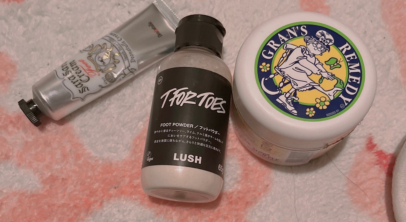 素足のTブレーク(パパの足)/ラッシュ/レッグ・フットケアを使ったクチコミ(1枚目)