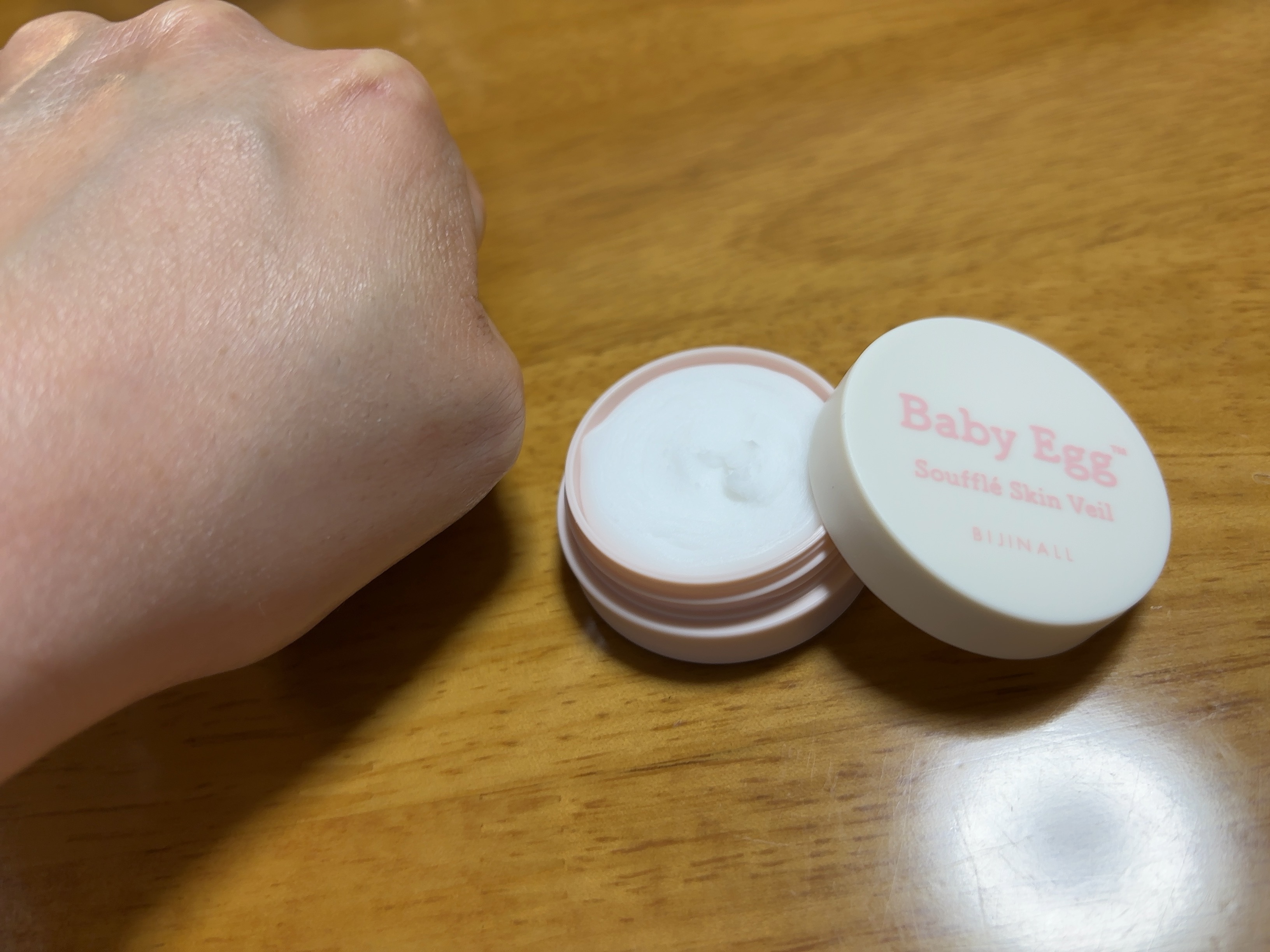 ベイビーエッグ　スフレスキンベール/Baby Egg/化粧下地を使ったクチコミ（3枚目）