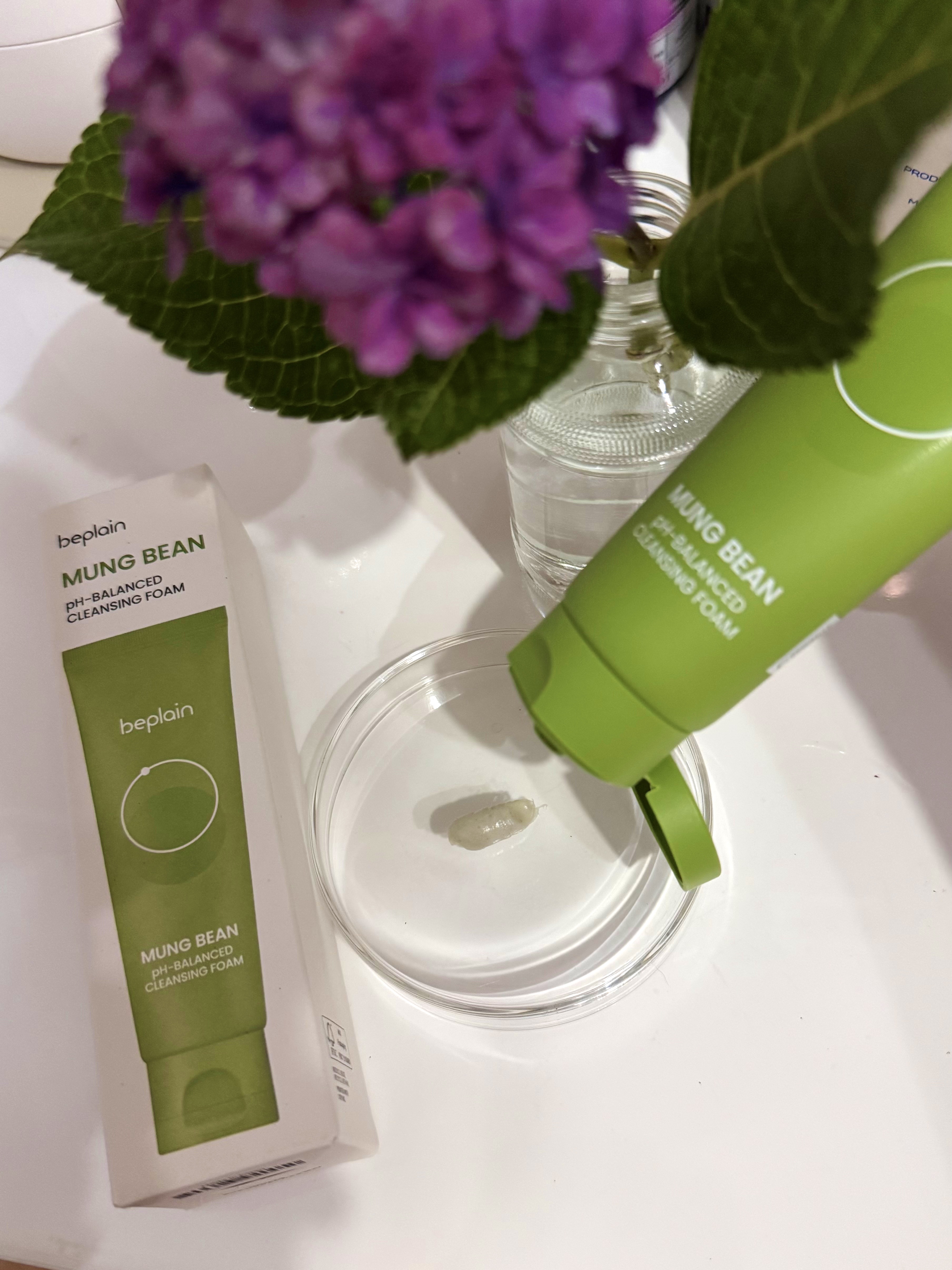 緑豆弱酸性洗顔フォーム/beplain/洗顔フォームを使ったクチコミ（2枚目）
