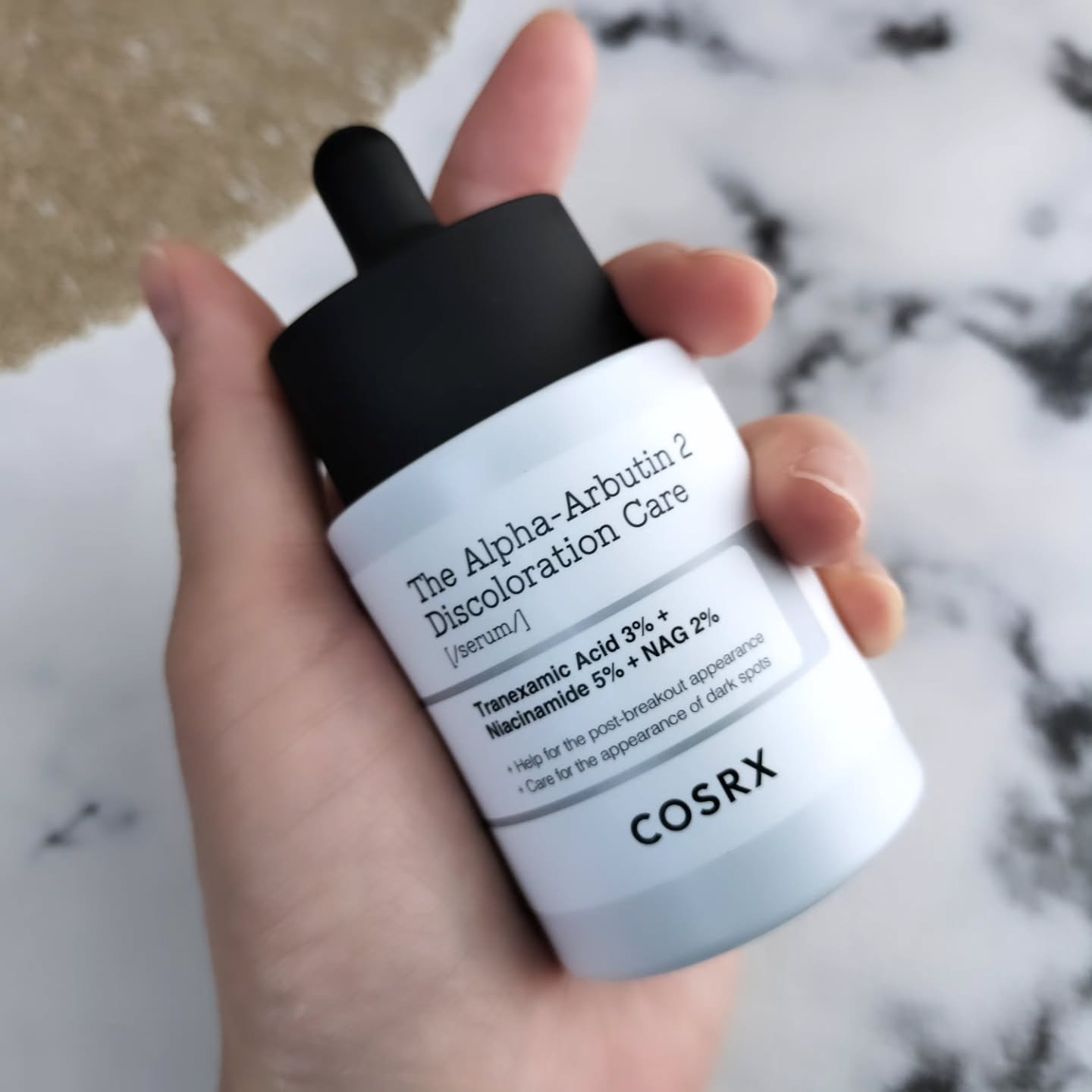 RXザ・アルファアルブチン2 ニキビ跡ケアセラム/COSRX/美容液を使ったクチコミ（3枚目）