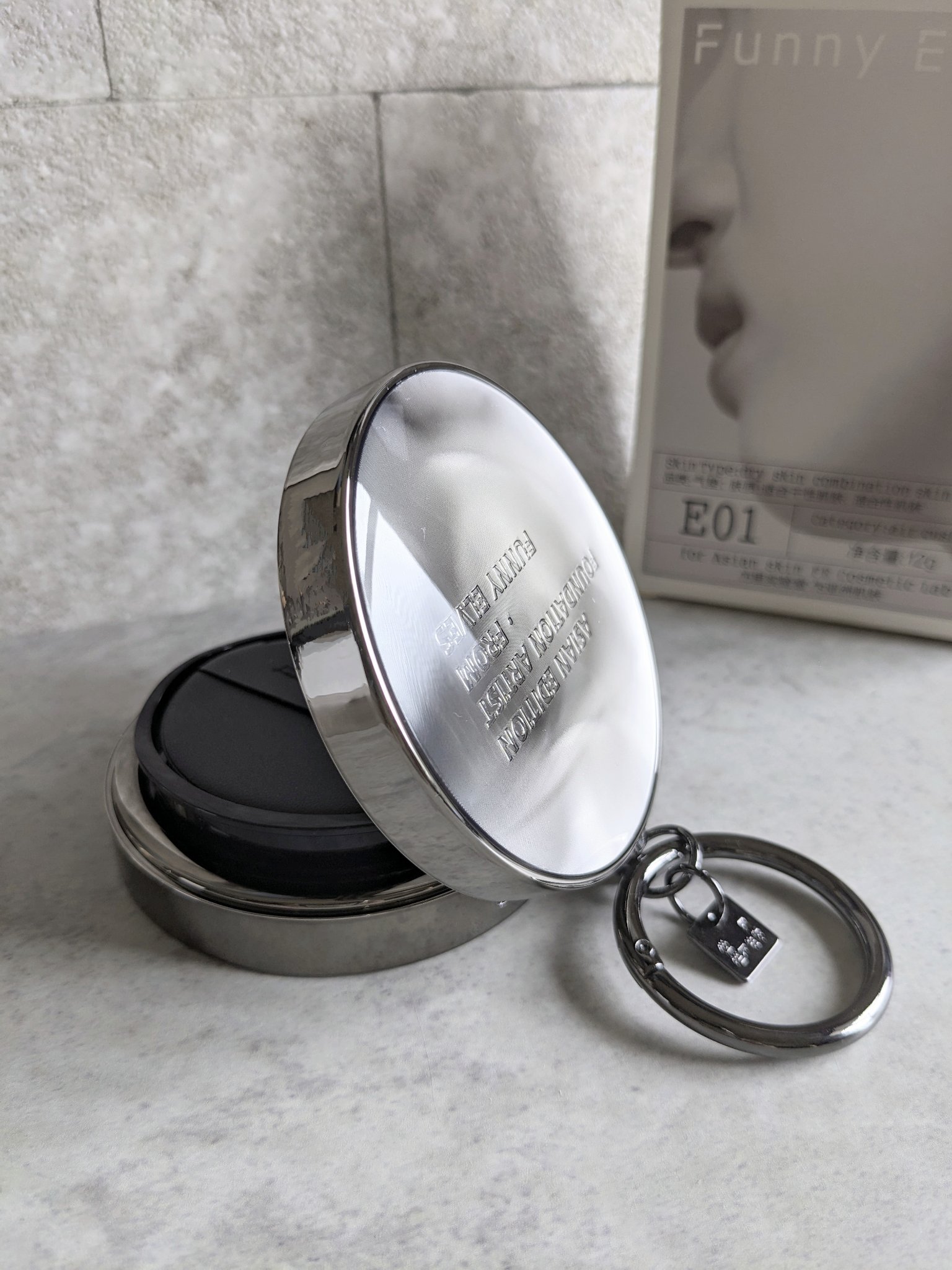 ロングウェア エア クッションファンデーション E02/FUNNY ELVES方里/クッションファンデーションを使ったクチコミ（3枚目）