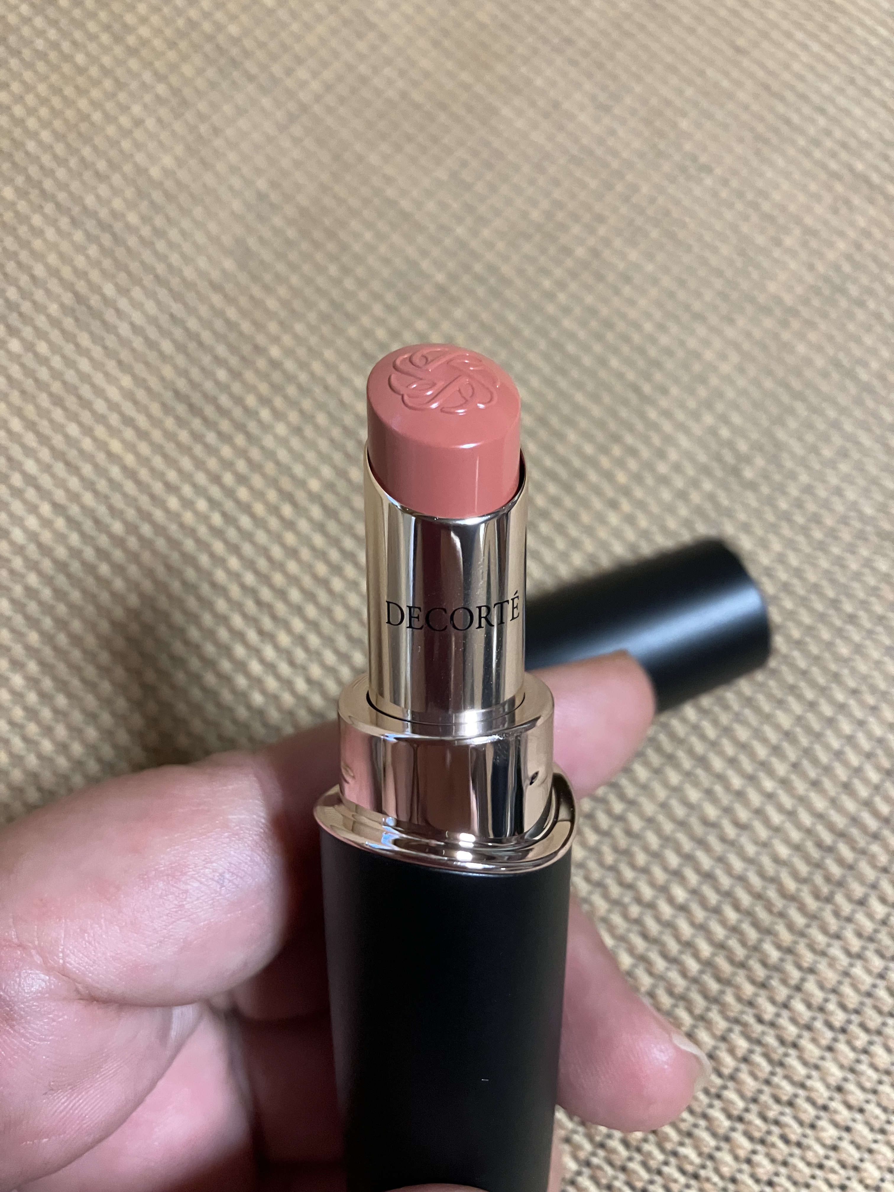 ルージュデコルテ　クリームグロウ 13G my theory/DECORTÉ/口紅を使ったクチコミ（3枚目）