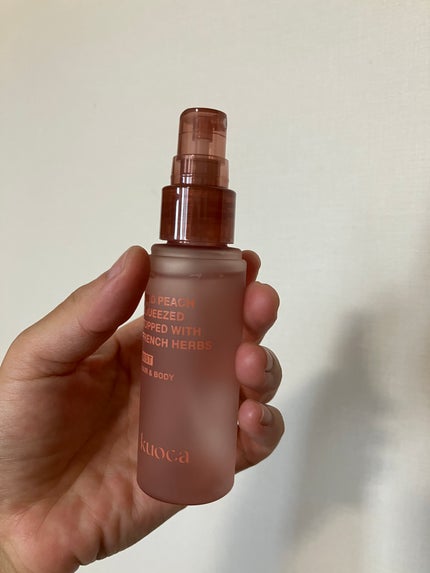 フレグランスミスト - WILD PEACH/KUOCA/ミスト状化粧水を使ったクチコミ(1枚目)