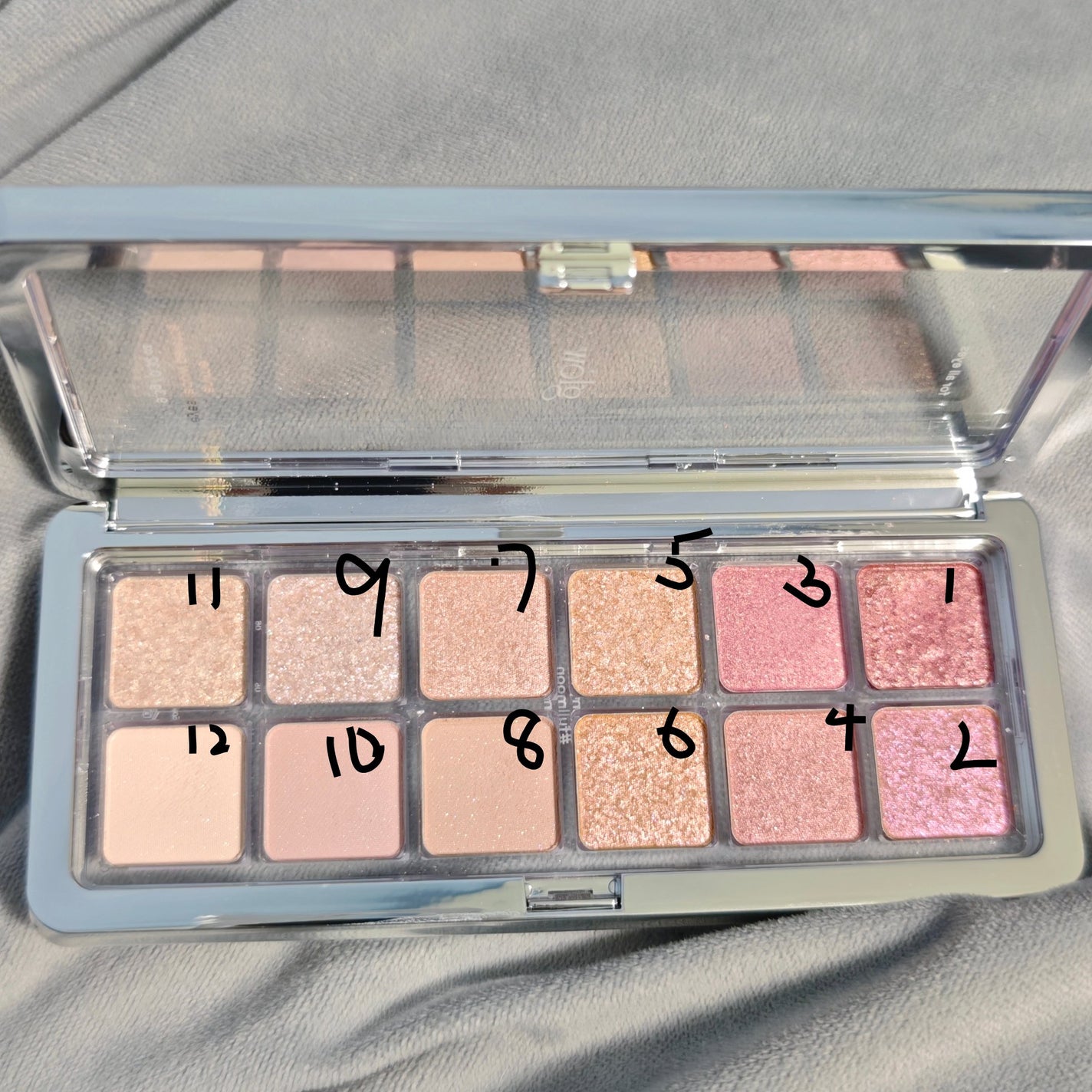 アニメアイシャドウパレット/glow/アイシャドウパレットを使ったクチコミ(5枚目)