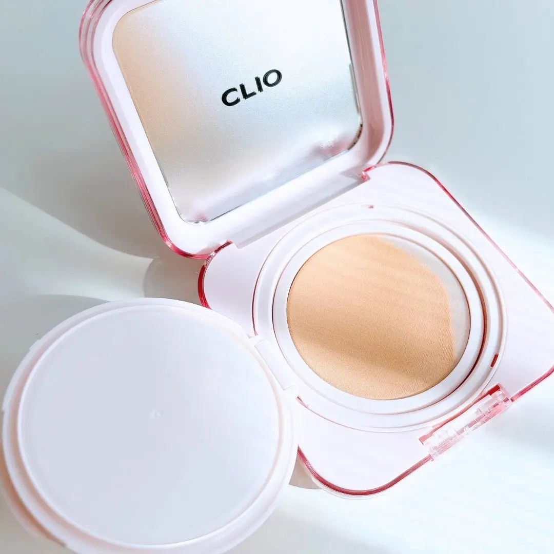 キルカバー メッシュ グロウ エッセンシャル クッション/CLIO/クッションファンデーションを使ったクチコミ（2枚目）