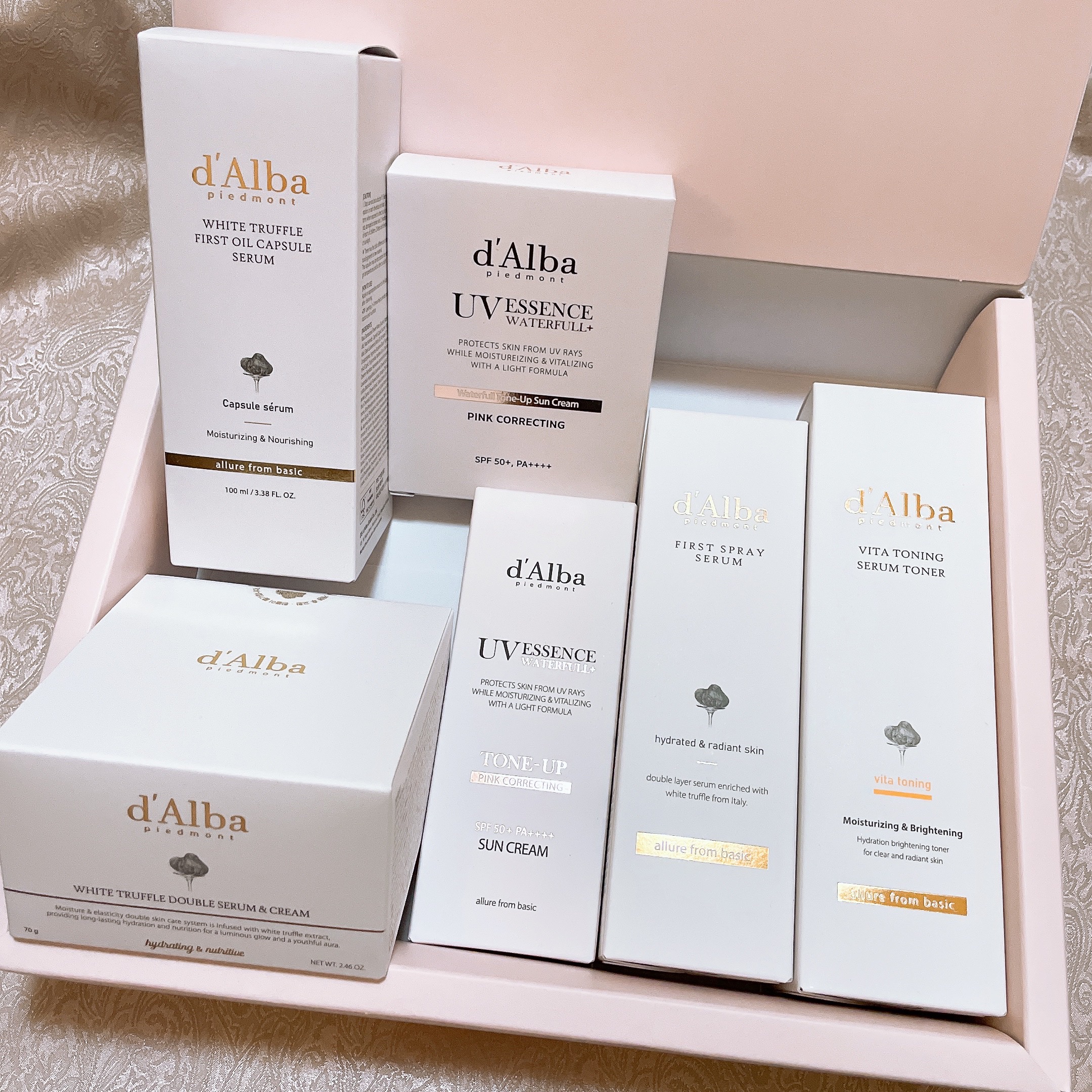 ダルバ ホワイトトリュフファーストスプレーセラム/ダルバ/ミスト状化粧水を使ったクチコミ（2枚目）