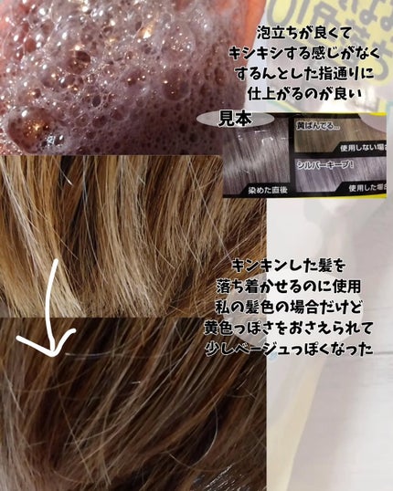 Tottimo! カラーシャンプー/アイケイ/市販シャンプーを使ったクチコミ(3枚目)