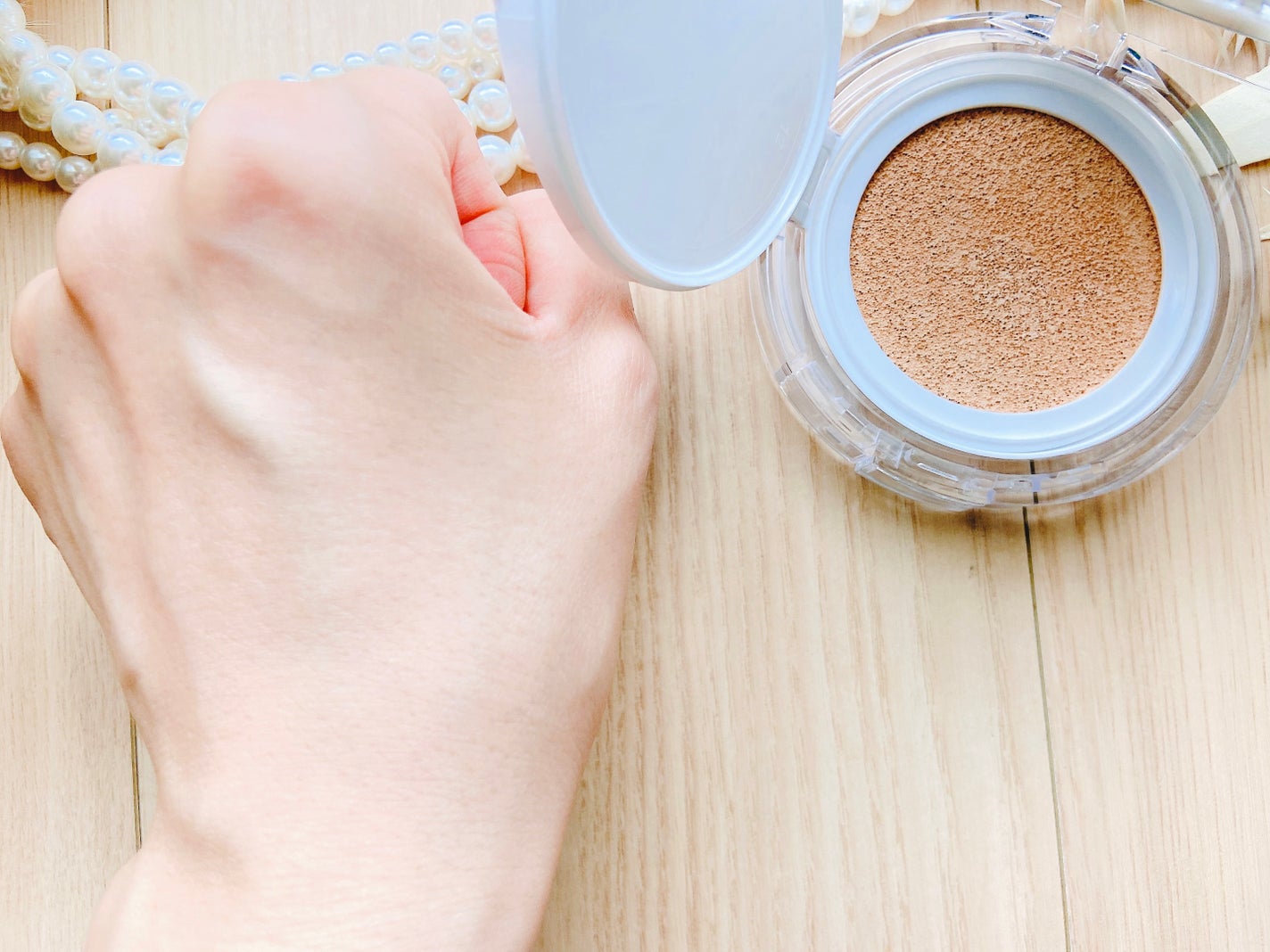 ハートリーフシーンカバークッション/23years old/クッションファンデーションを使ったクチコミ(5枚目)