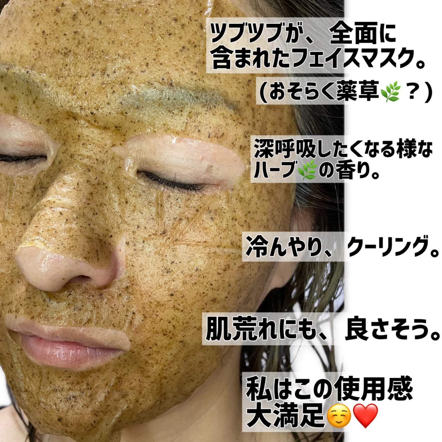 ティーツリーハーブシカマスクパック/WellDerma/シートマスク・パックを使ったクチコミ(2枚目)