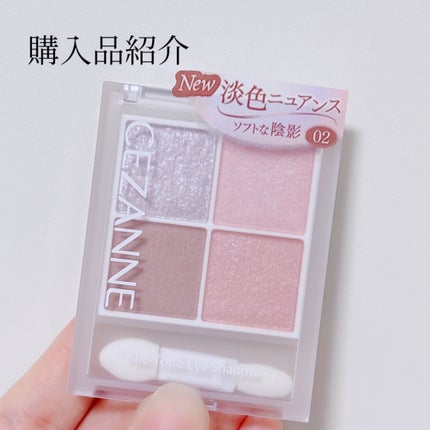 ペールトーンアイシャドウ/CEZANNE/アイシャドウを使ったクチコミ(1枚目)