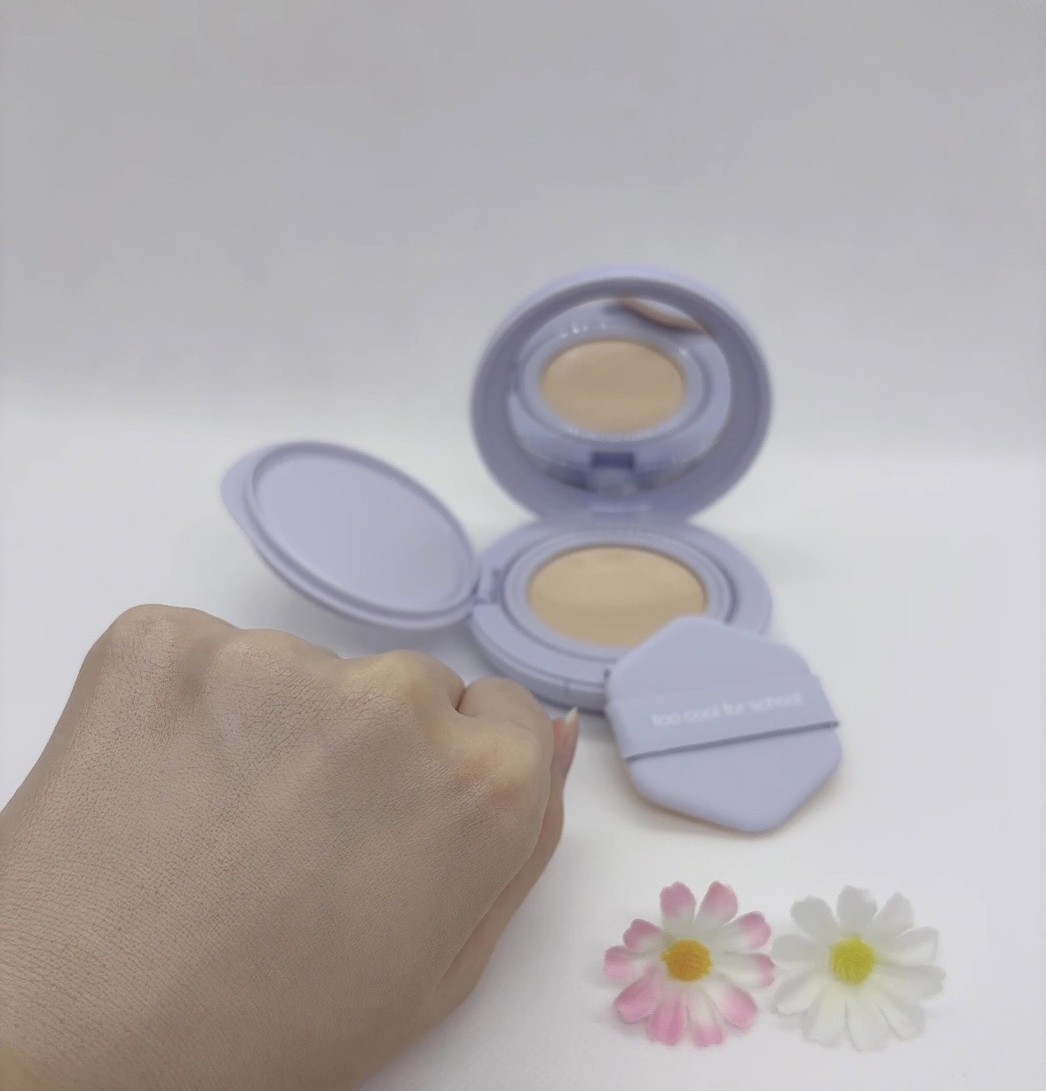 エアーフィットクッション/too cool for school/クッションファンデーションを使ったクチコミ（2枚目）