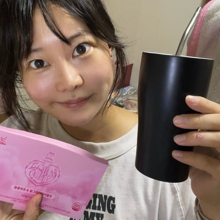 飲める美容ピンクDIYドリンク ピンクポーション ゼロカロリー・冬虫夏草/PINK POTION /美容ドリンクを使ったクチコミ(6枚目)