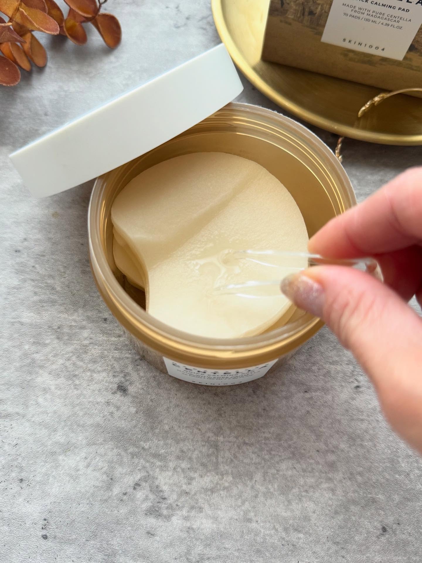 センテラ クイックカーミングパッド/SKIN1004/トナーパッドを使ったクチコミ（2枚目）