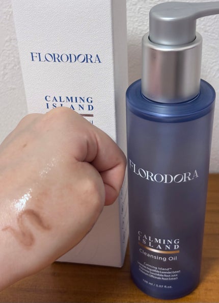 フローロドラ カーミングアイランドクレンジングオイル/Florodora/オイルクレンジングを使ったクチコミ(5枚目)