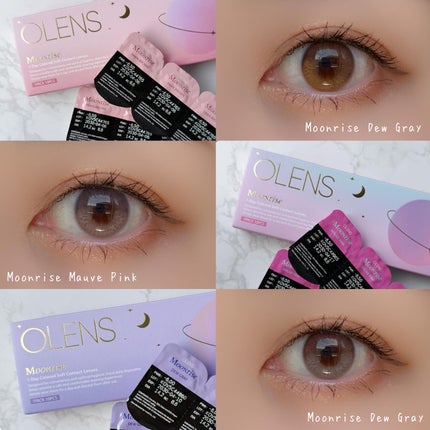 Moonrise 1day/OLENS/ワンデー(1DAY)カラコンを使ったクチコミ(1枚目)