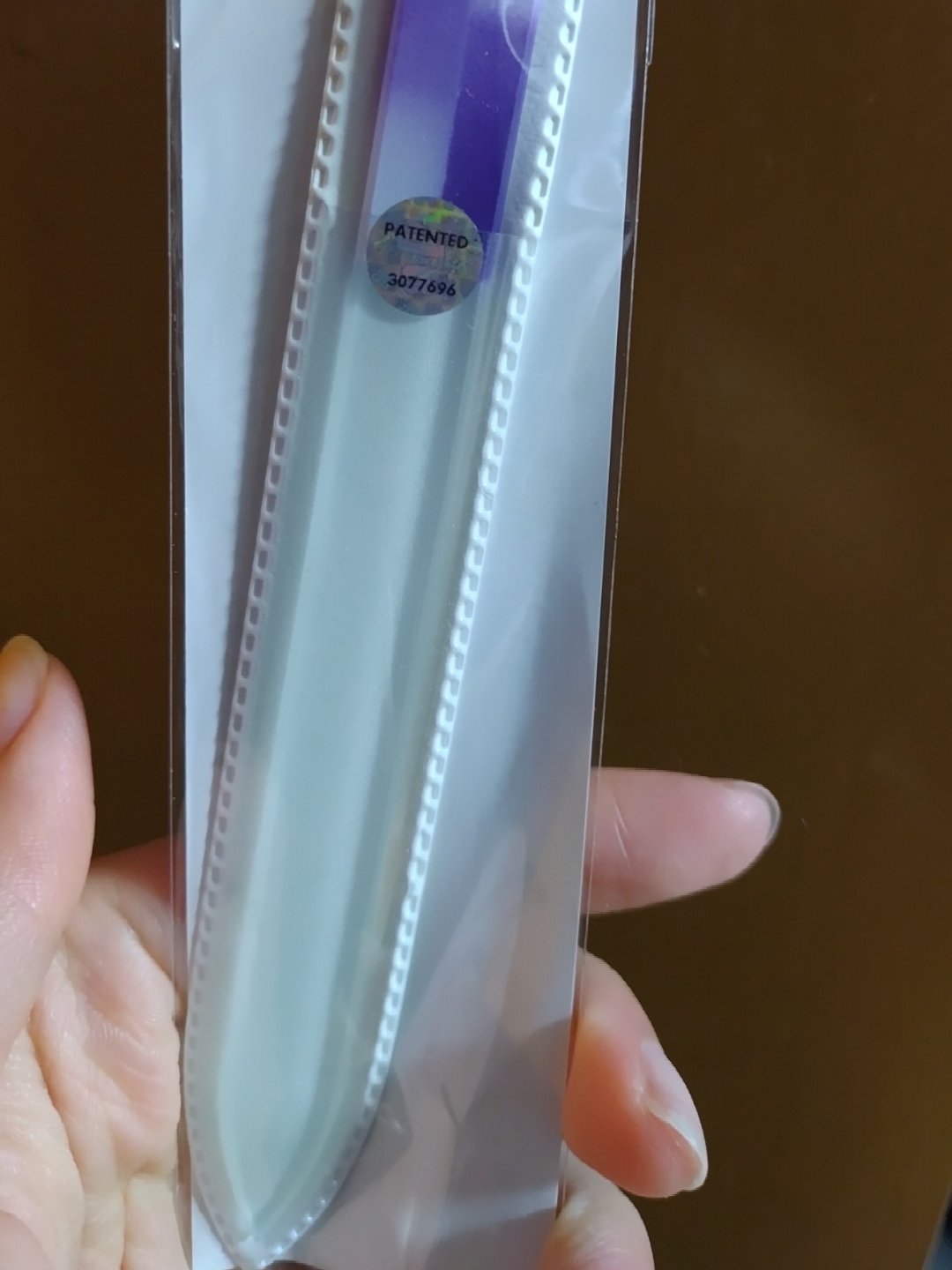 ガラス製爪やすり/Blazek/ネイル用品を使ったクチコミ（1枚目）