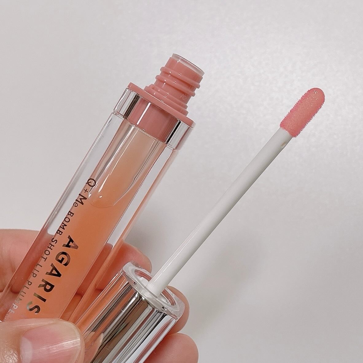 キューミ―ボムショットリッププランパー/AGARISM/リッププランパーを使ったクチコミ（3枚目）