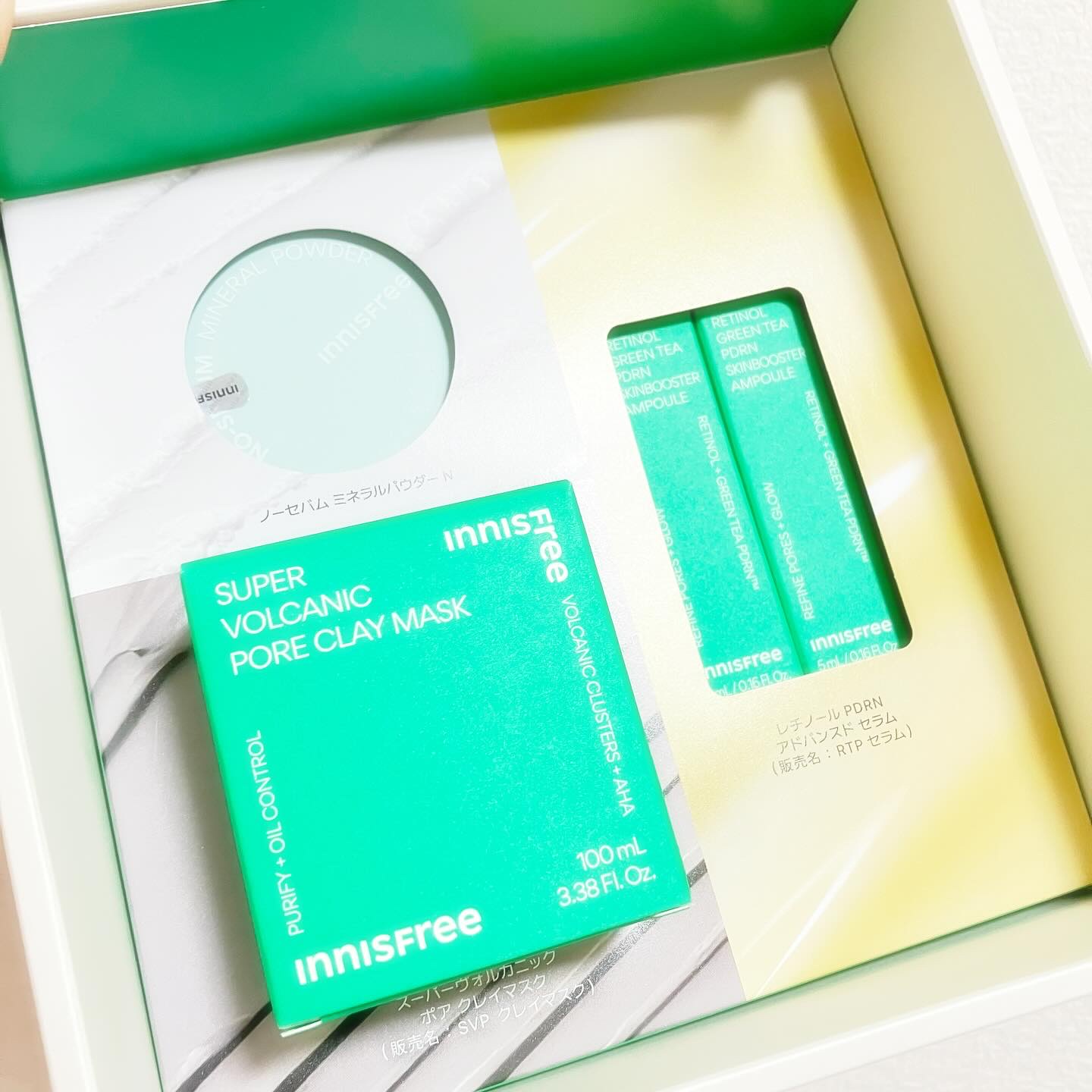 ノーセバム　ミネラルパウダー　N/innisfree/ルースパウダーを使ったクチコミ（1枚目）