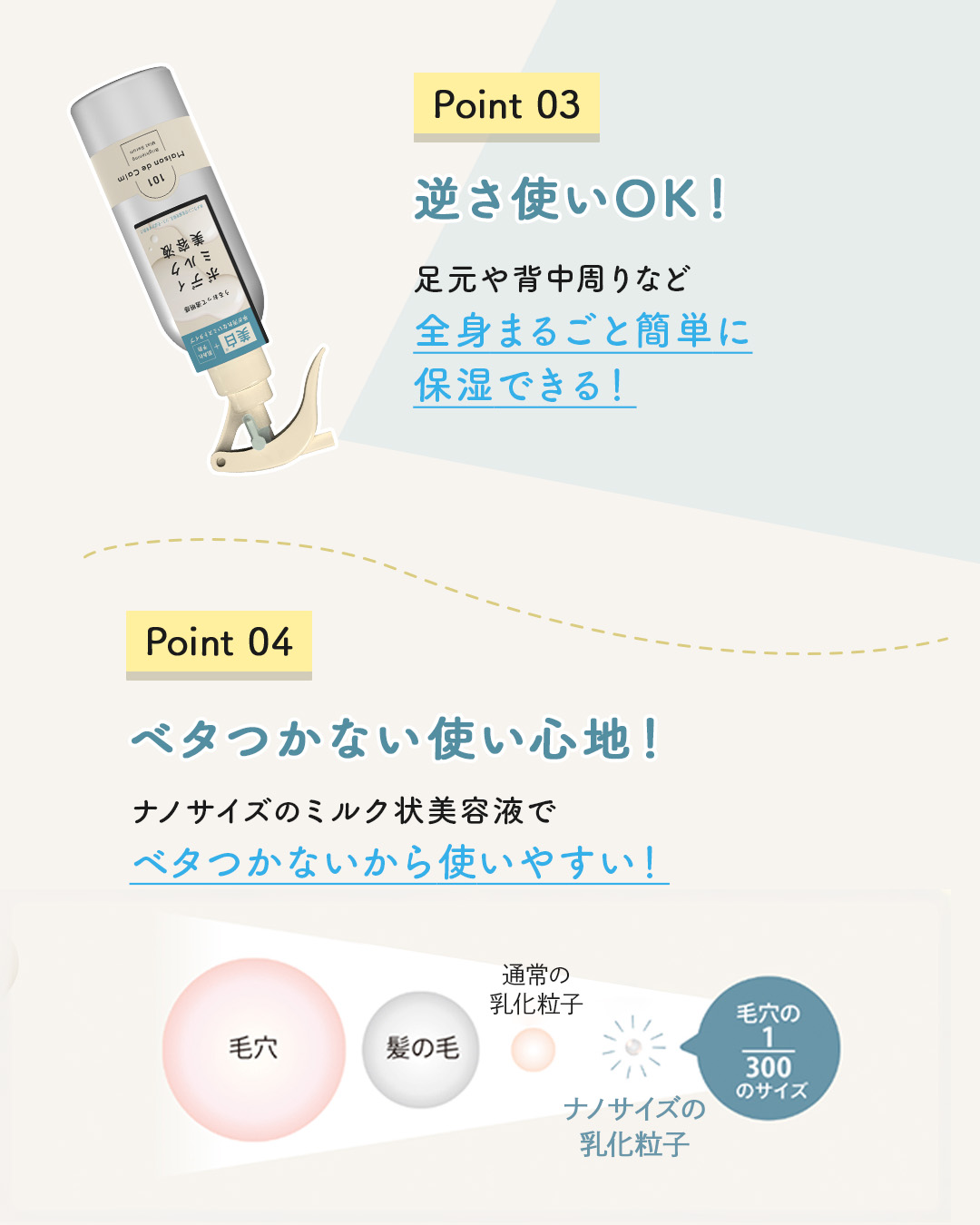 メゾン ド カーム ブライトニング ミストセラム/ナリスアップ/ボディローションを使ったクチコミ（3枚目）