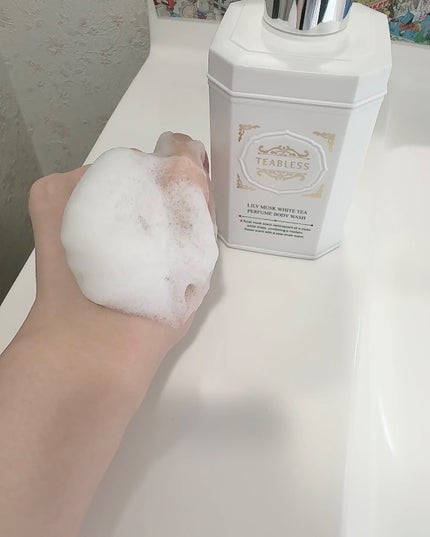 パフュームボディウォッシュ リリームスクホワイトティー/TEABLESS/ボディソープを使ったクチコミ(3枚目)