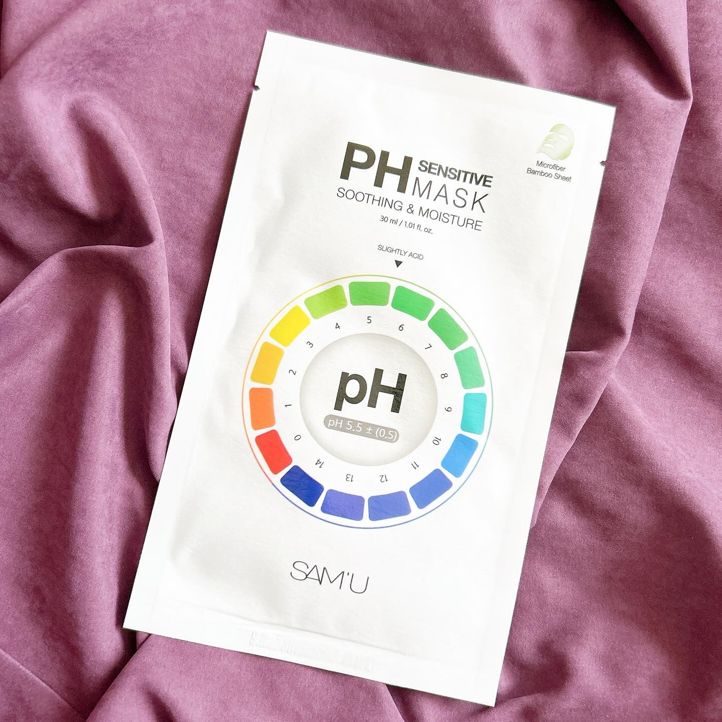 PHセンシティブマスクスージング＆モイスト/SAM'U/シートマスク・パックを使ったクチコミ（2枚目）