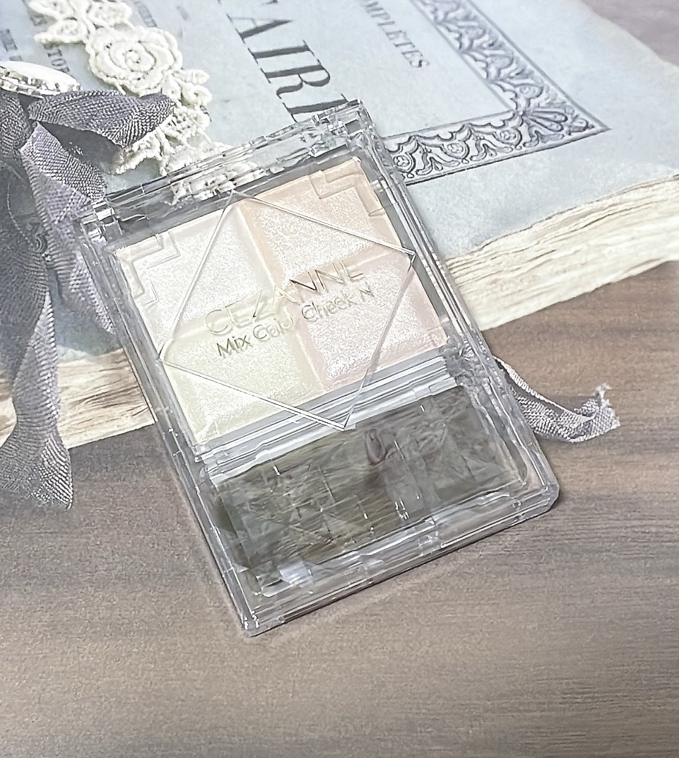 ミックスカラーチークN/CEZANNE/パウダーチークを使ったクチコミ（2枚目）