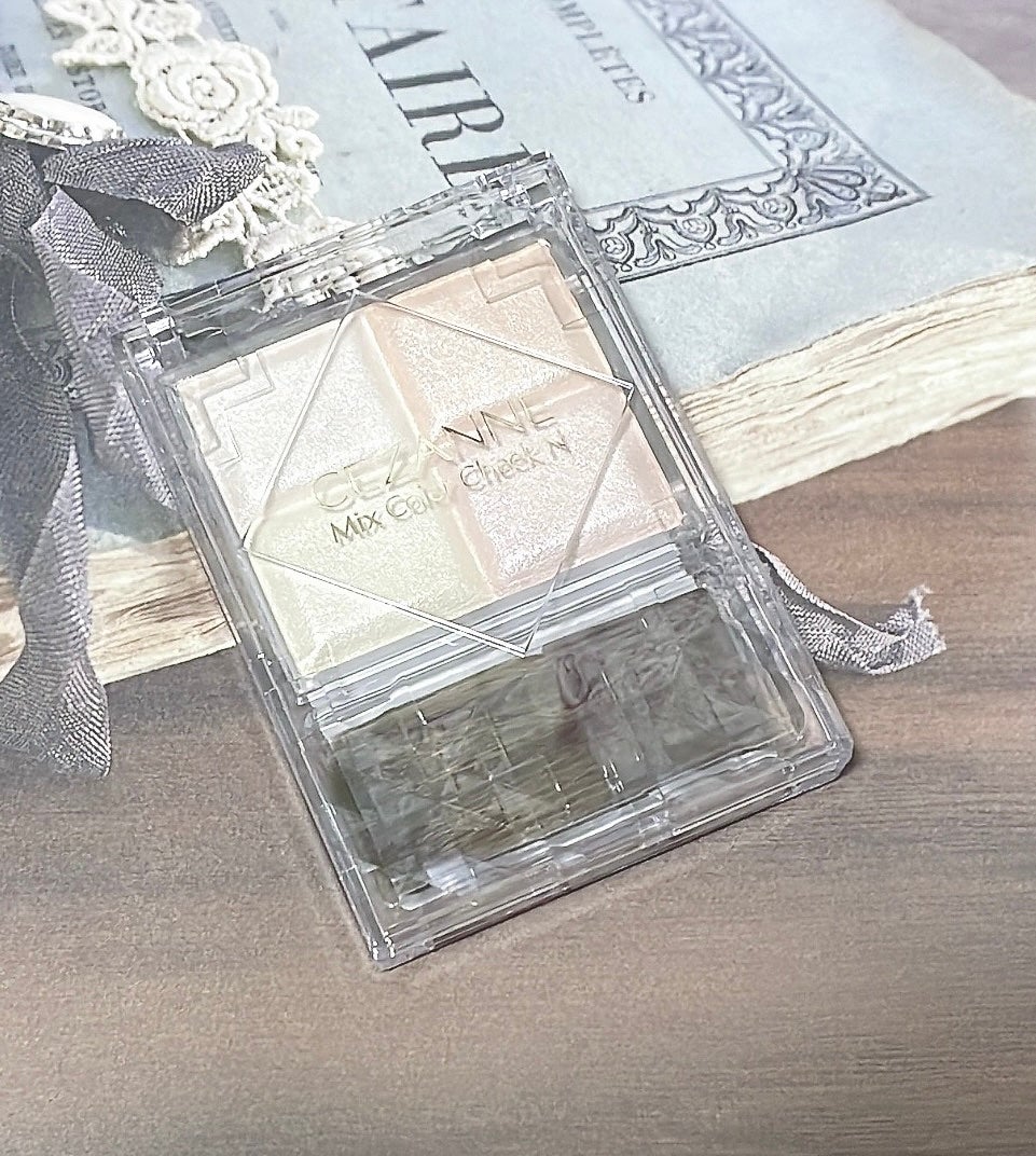 ミックスカラーチークN/CEZANNE/パウダーチークを使ったクチコミ(2枚目)