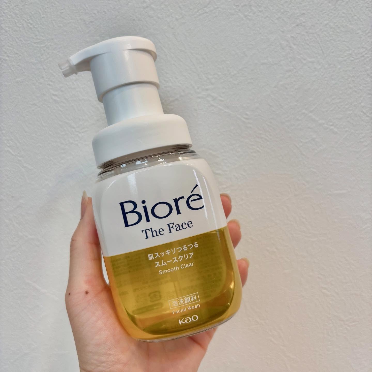 ビオレ ザフェイス 泡洗顔料 スムースクリア/ビオレ/泡洗顔を使ったクチコミ（2枚目）