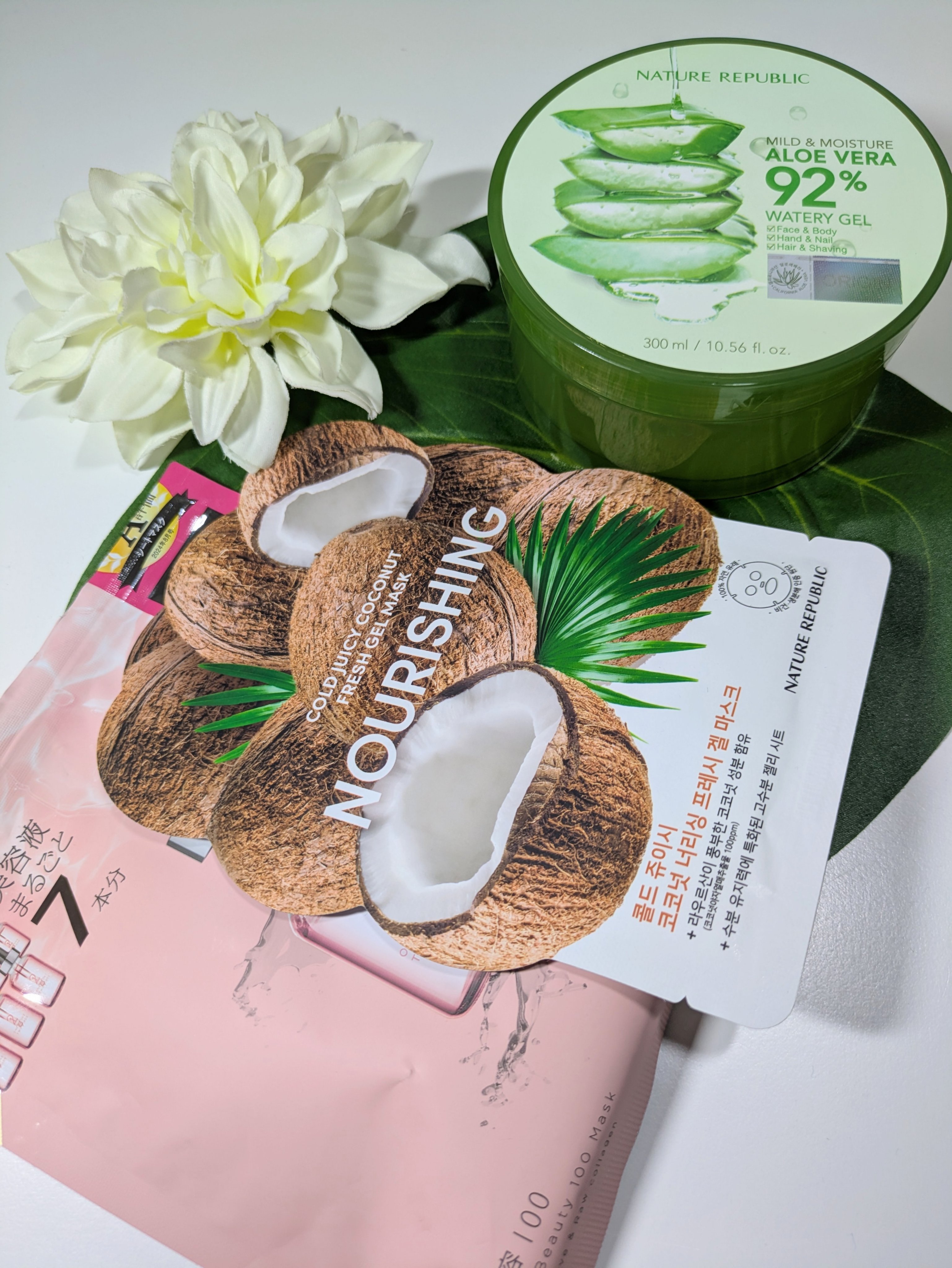 マイルド＆モイスチャーアロエジェル/ネイチャーリパブリック/ボディローションを使ったクチコミ（1枚目）