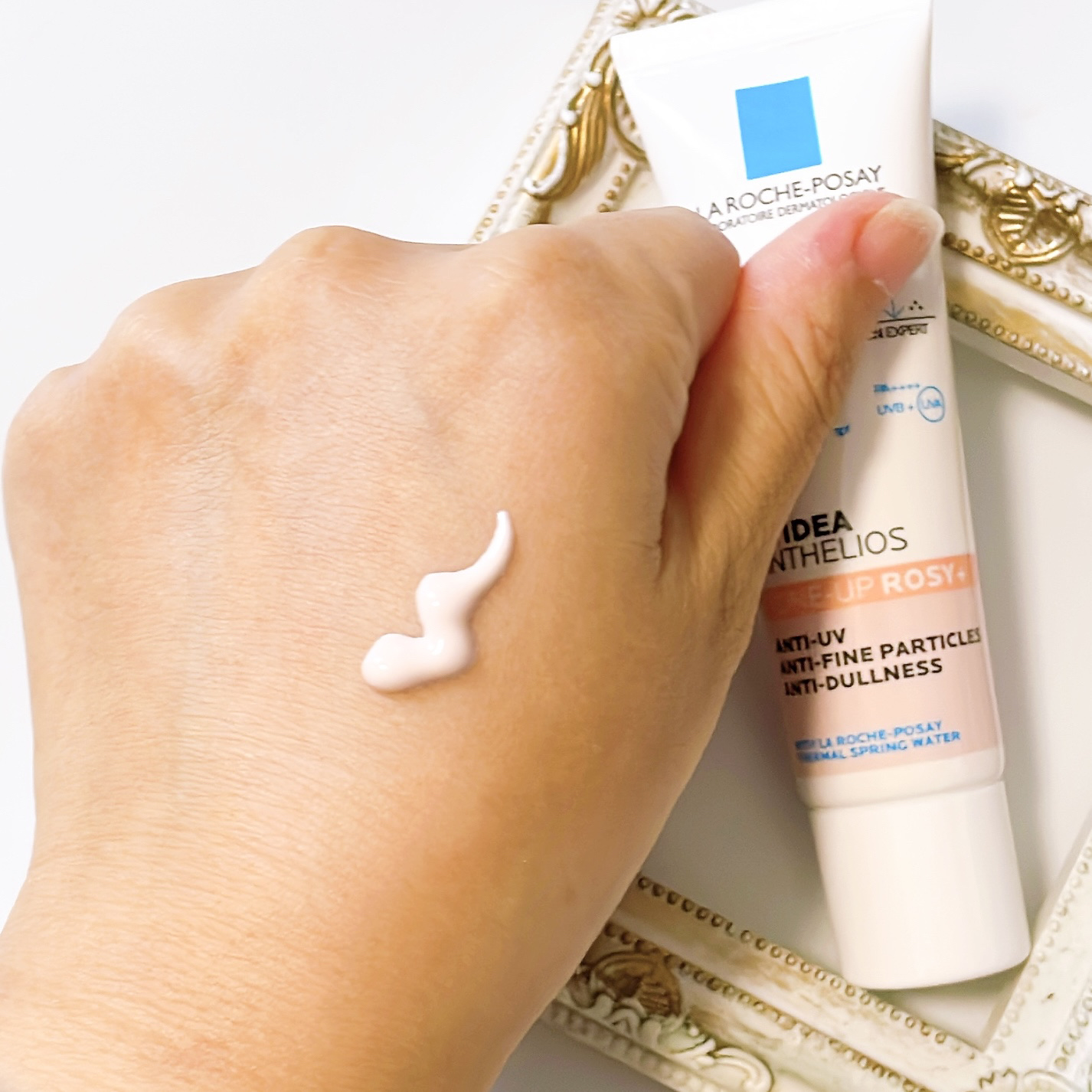 UVイデア XL プロテクショントーンアップ ローズ+/ラ ロッシュ ポゼ/日焼け止め・UVケアを使ったクチコミ（2枚目）