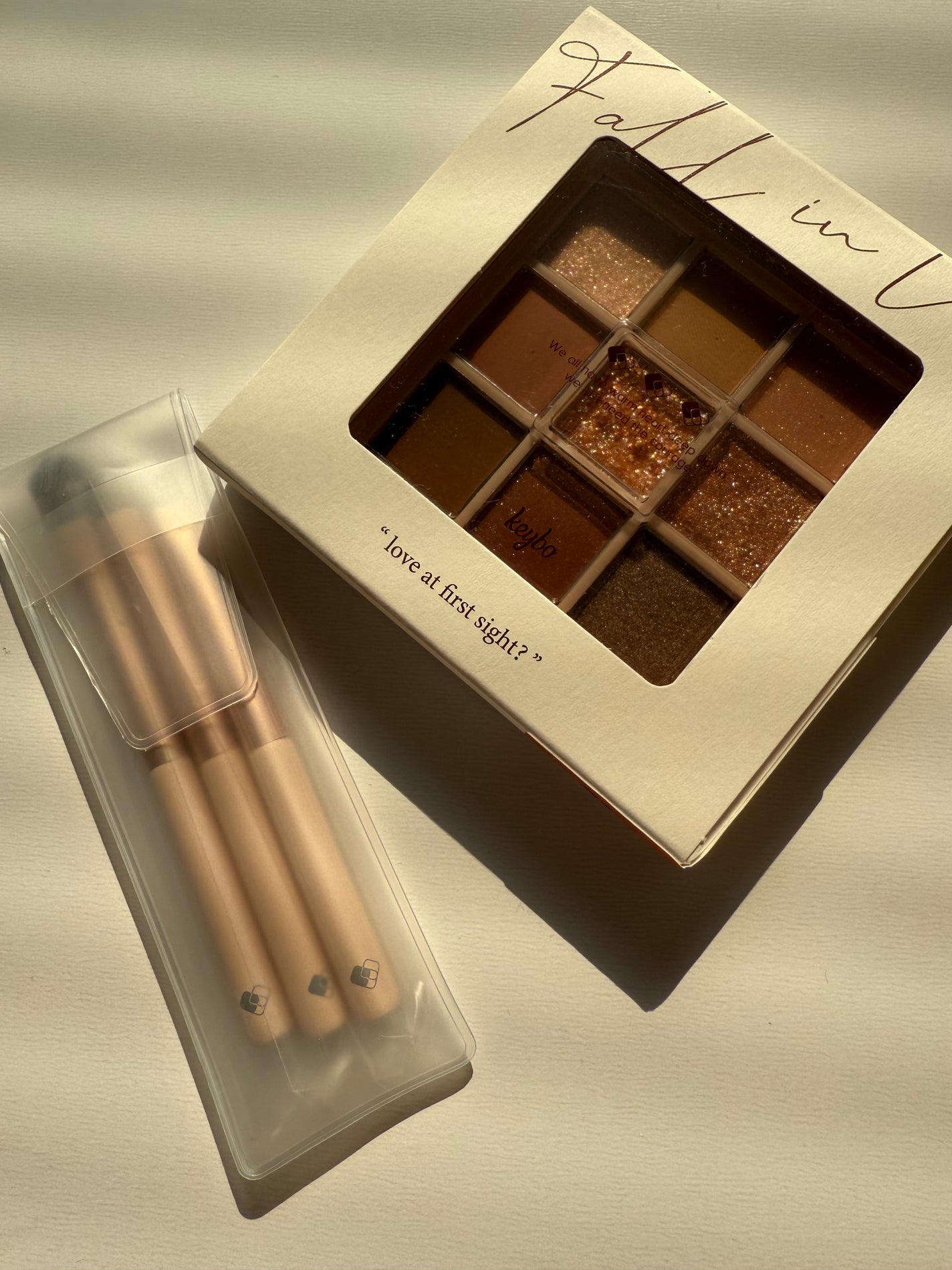 KEYBO FALL IN LOVE SHADOW PALETTE/keybo/アイシャドウパレットを使ったクチコミ(6枚目)