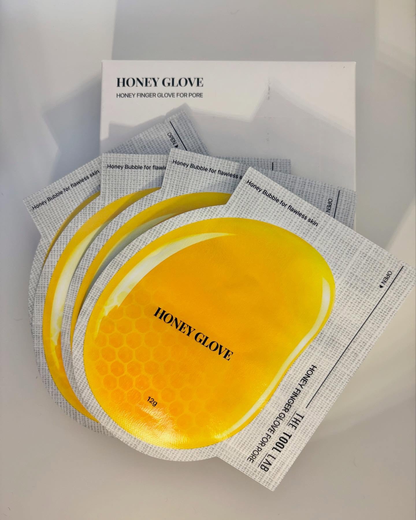 ハニーフィンガーグローブフォーポア/THE TOOL LAB/洗い流すパック・マスクを使ったクチコミ（2枚目）