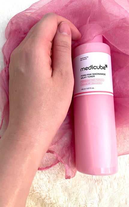 PDRNピンクナイアシンアミドミルキートナー/MEDICUBE/化粧水を使ったクチコミ(4枚目)