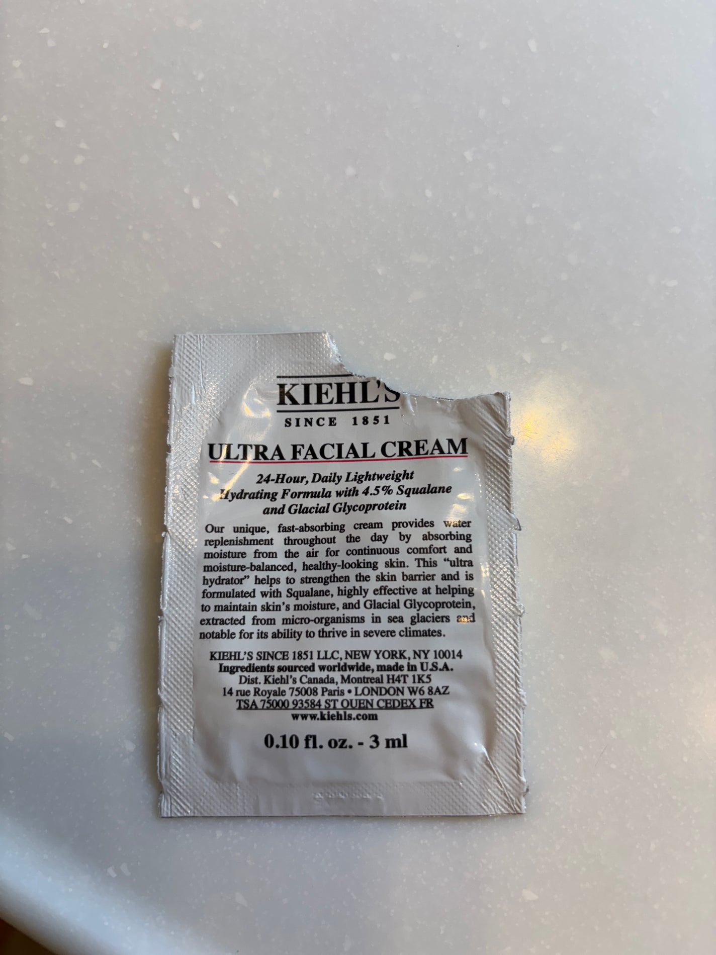 クリーム UFC/Kiehl's/フェイスクリームを使ったクチコミ(1枚目)