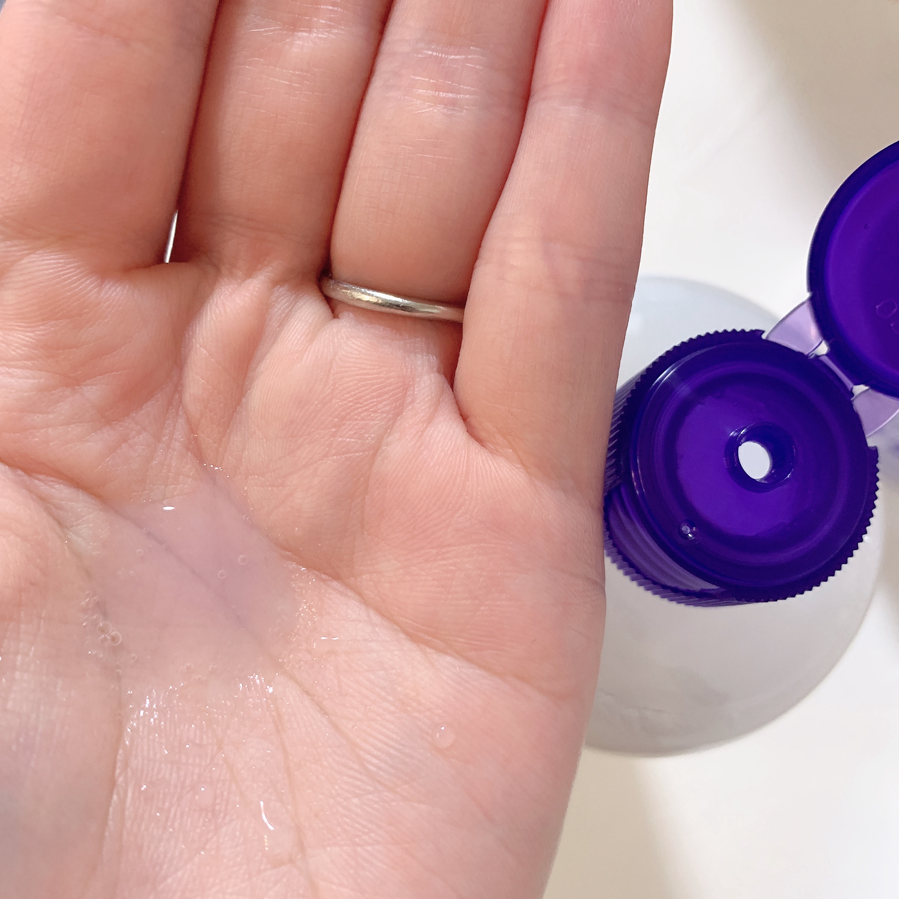 ハトムギ保湿ジェル(ナチュリエ スキンコンディショニングジェル)/ナチュリエ/美容液を使ったクチコミ（2枚目）