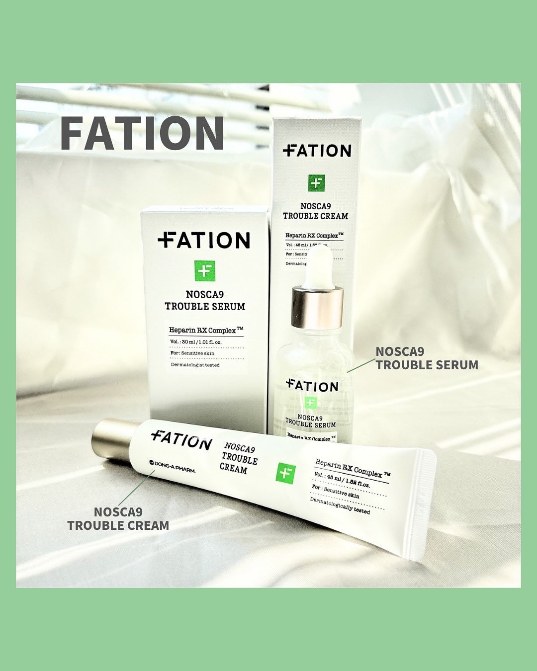 ノスカナイン トラブル セラム/FATION/美容液を使ったクチコミ(1枚目)