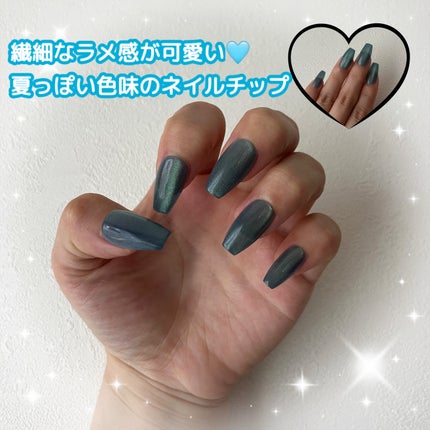 ネイルチップ(シールタイプ)/FINGER SUIT/ネイルチップ・パーツを使ったクチコミ(1枚目)