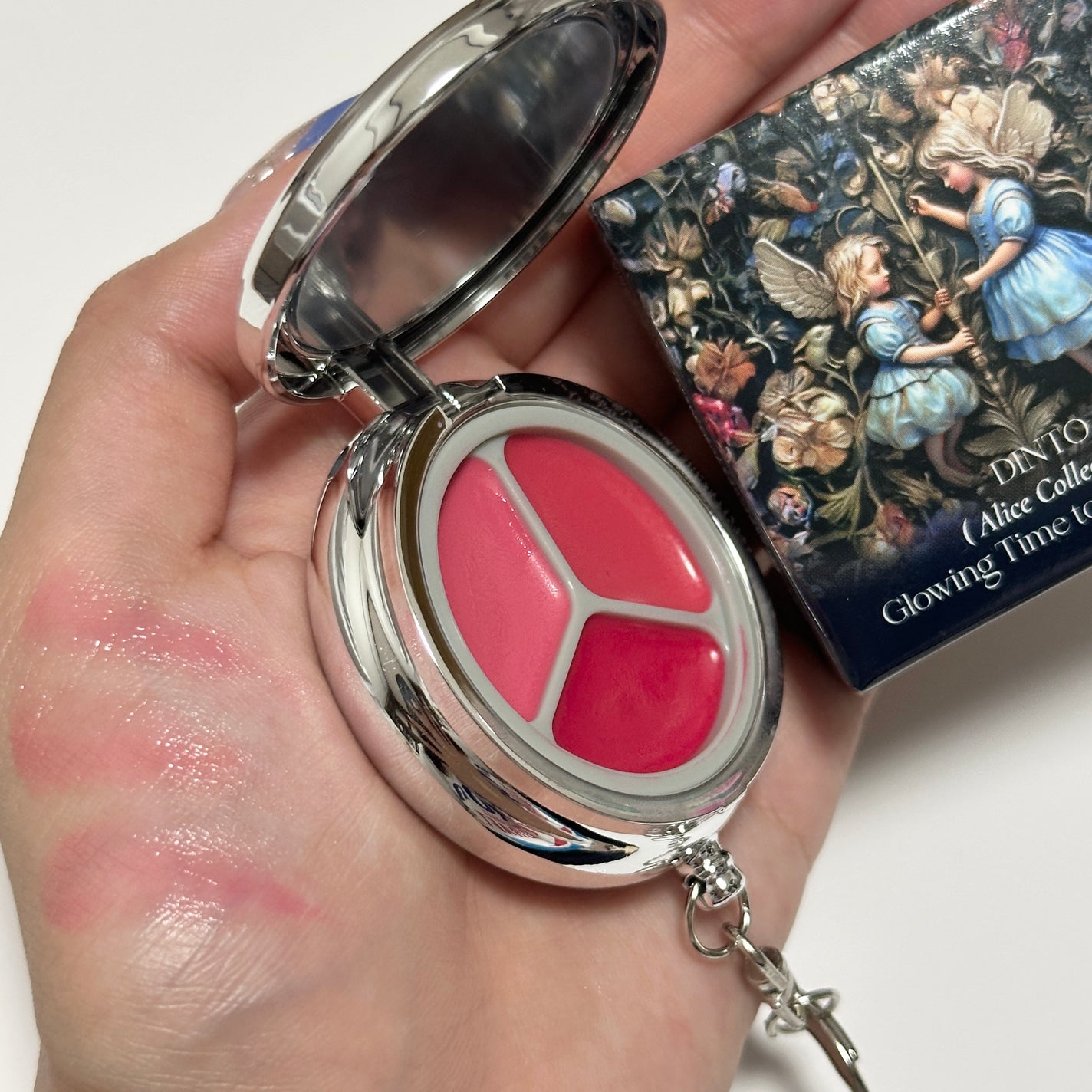 ブラーリングタイムトゥーキスアンドブラッシュ/Dinto/口紅を使ったクチコミ(2枚目)