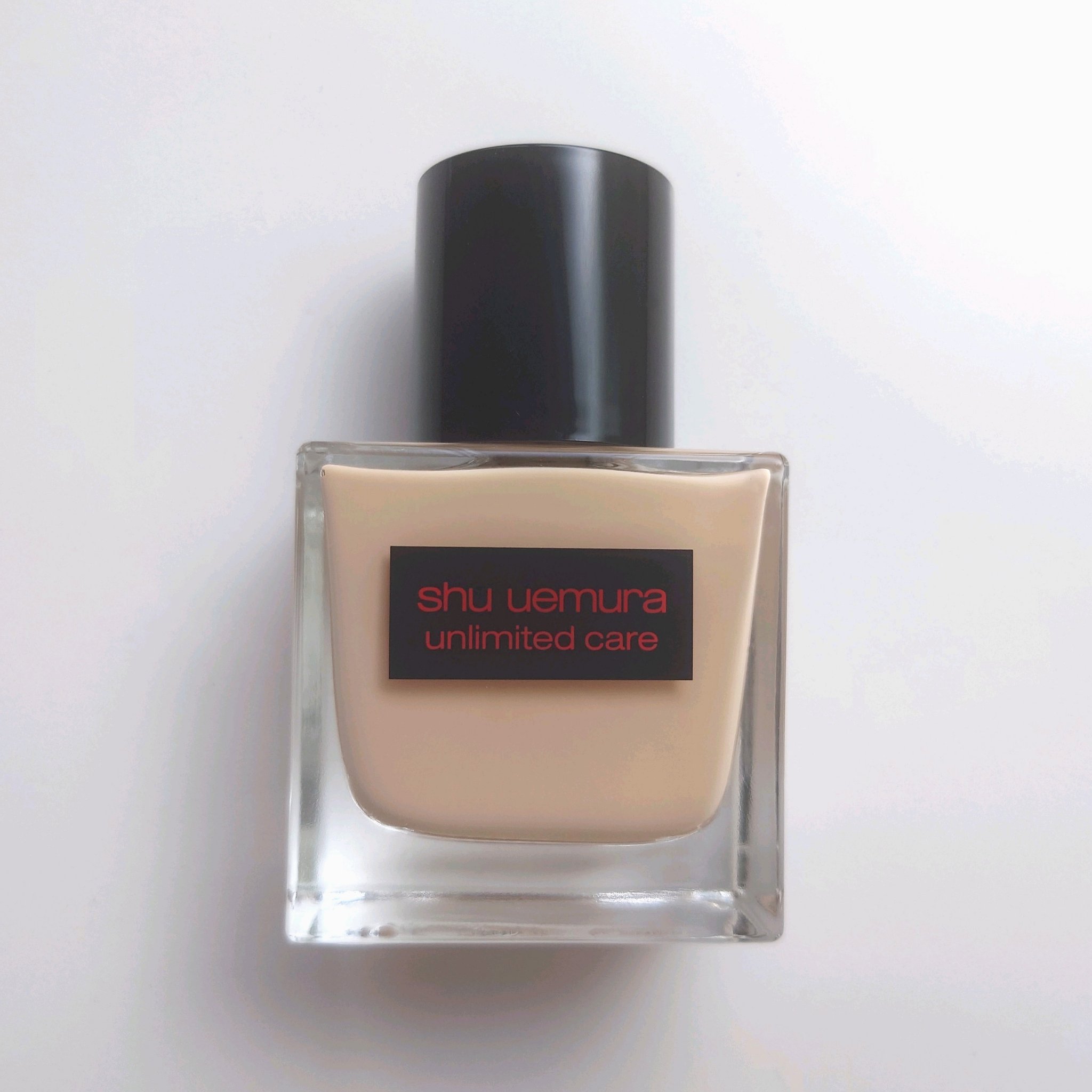 アンリミテッド ケア ツヤ セラム ファンデーション/shu uemura/リキッドファンデーションを使ったクチコミ（1枚目）