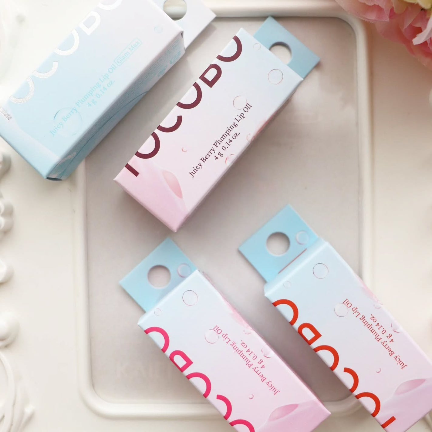 ジューシーベリープランピングリップオイル/TOCOBO/リップグロスを使ったクチコミ(4枚目)