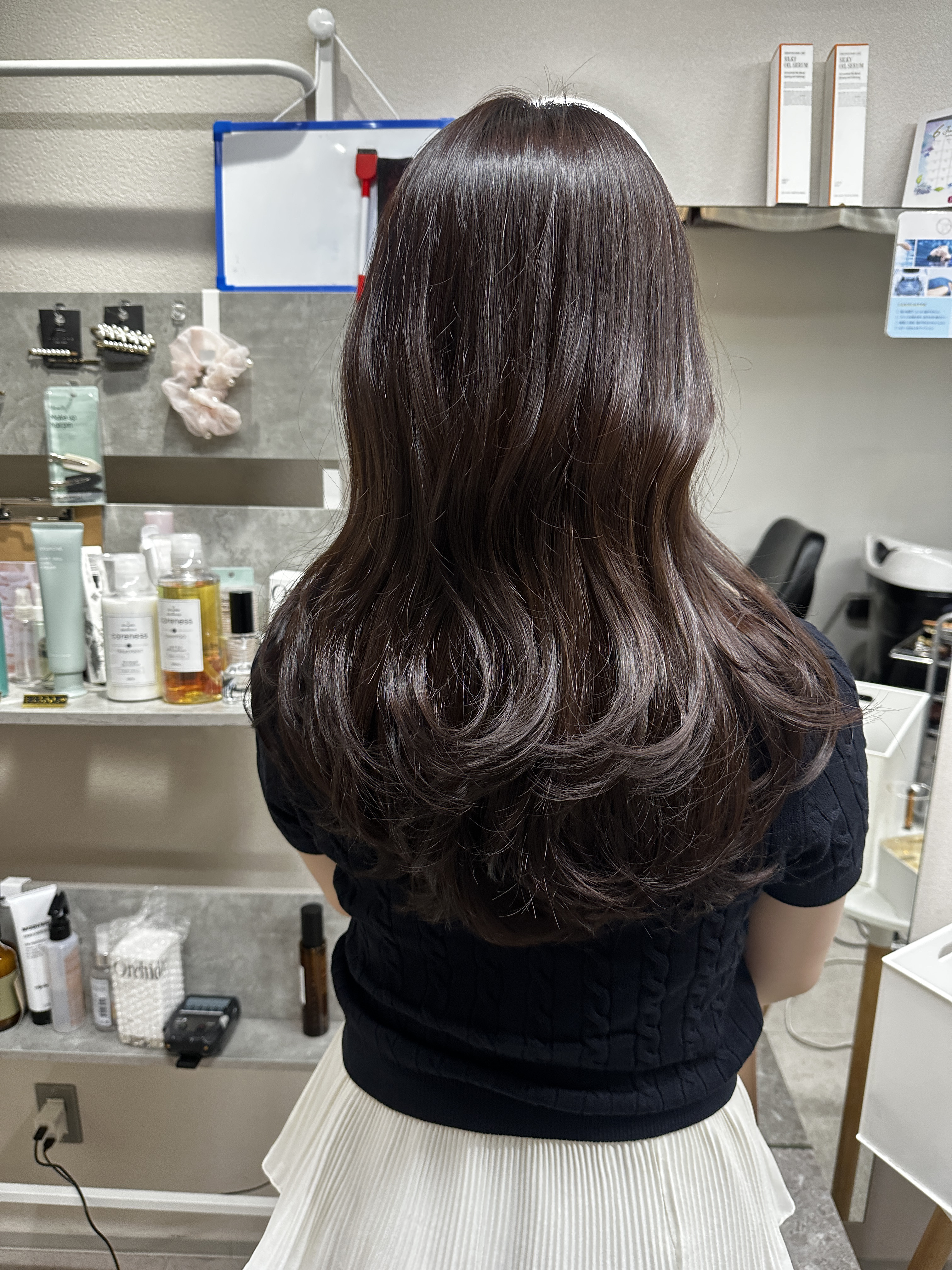 イルミナカラー アンバー/イルミナカラー/ヘアカラーを使ったクチコミ（2枚目）