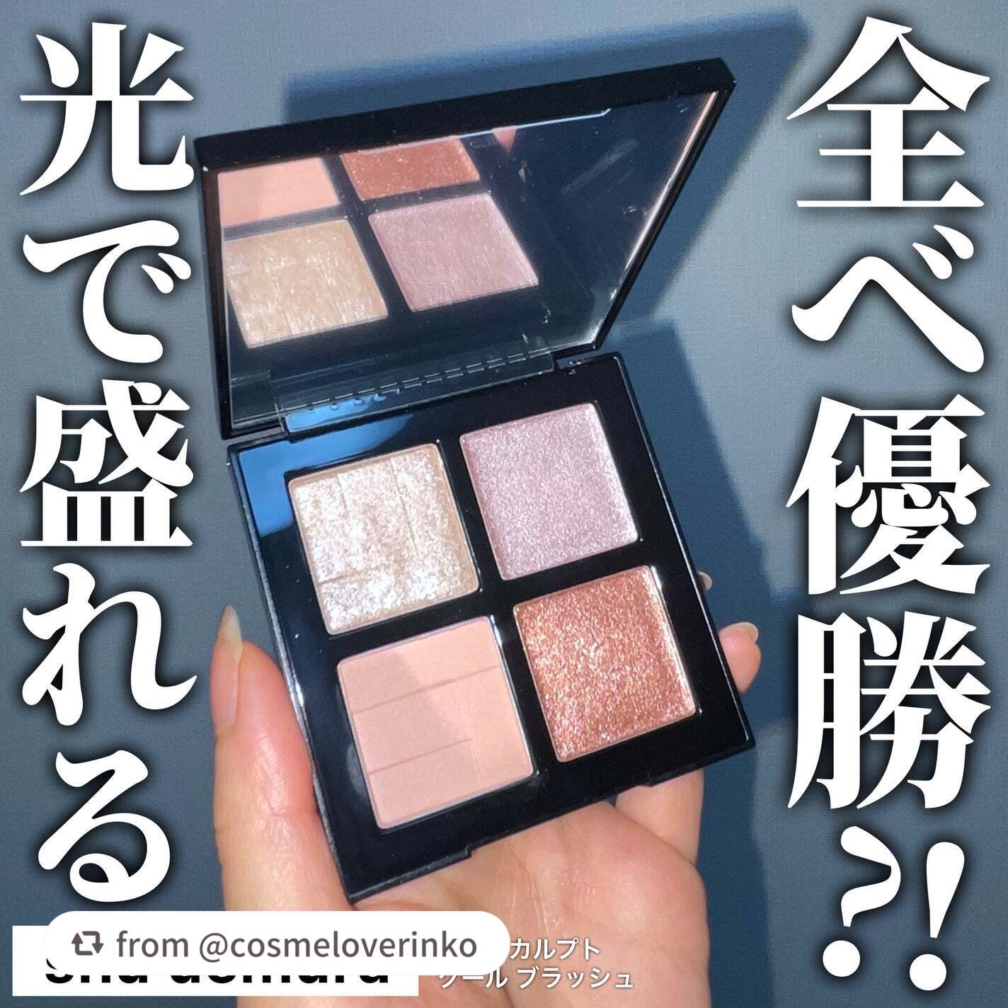 アイスカルプト/shu uemura/アイシャドウパレットを使ったクチコミ(1枚目)