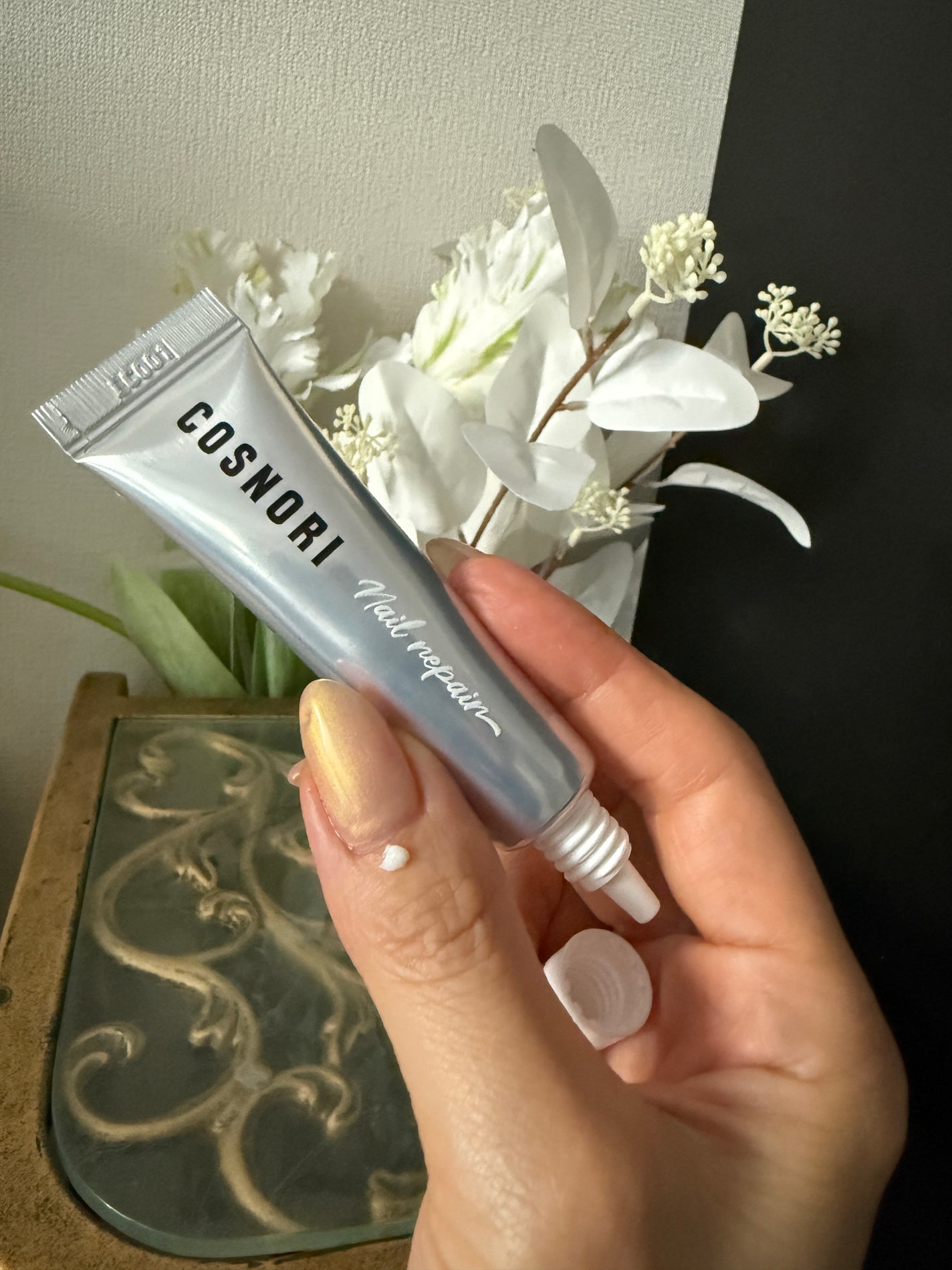 シルクリペアネイルクリーム/COSNORI/ネイルオイル・トリートメントを使ったクチコミ(1枚目)