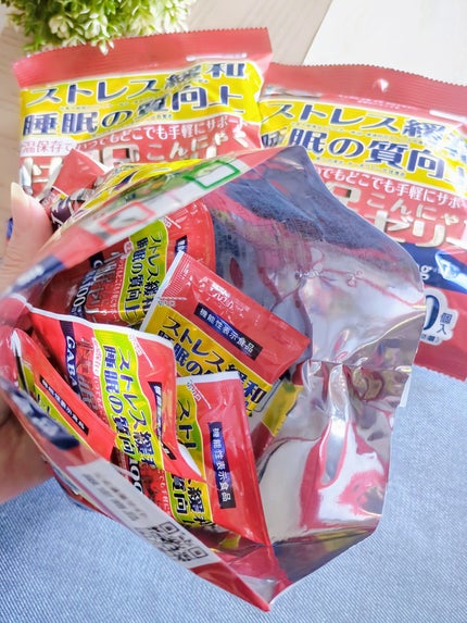 快眠こんにゃくゼリー/こんにゃくパーク/その他食品を使ったクチコミ(2枚目)