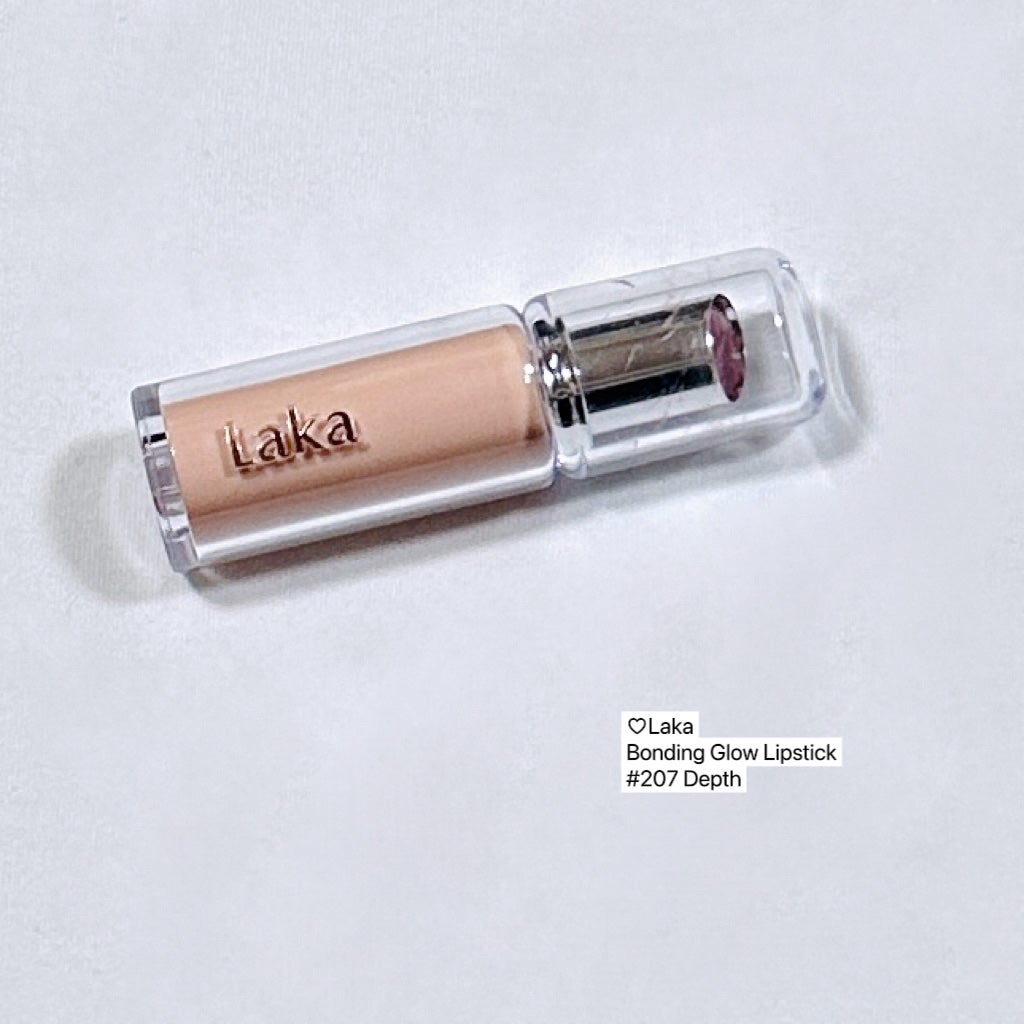 ボンディンググロウリップスティック/Laka/口紅を使ったクチコミ(4枚目)