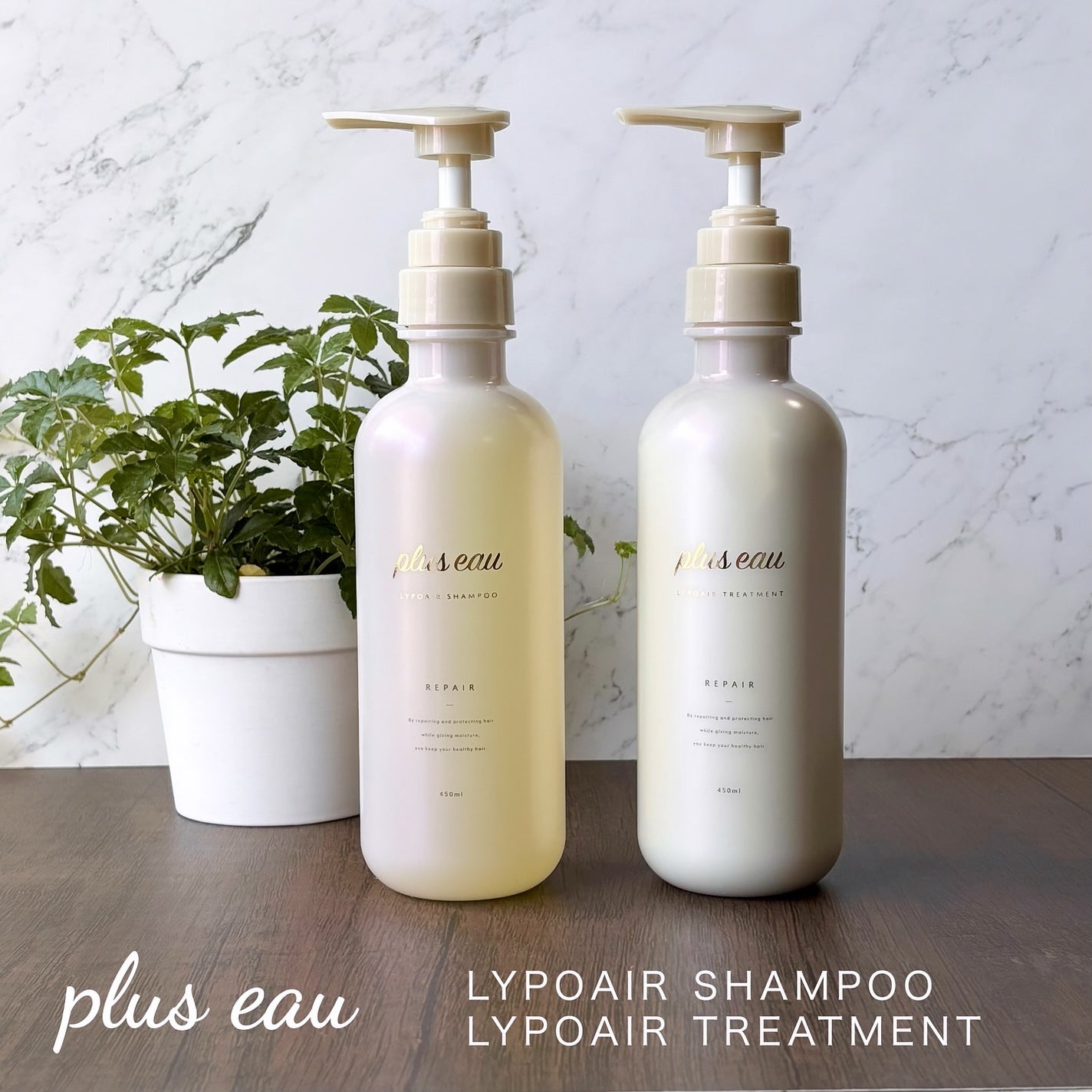 リポアシャンプー/リポアトリートメント/plus eau/市販シャンプーを使ったクチコミ(1枚目)