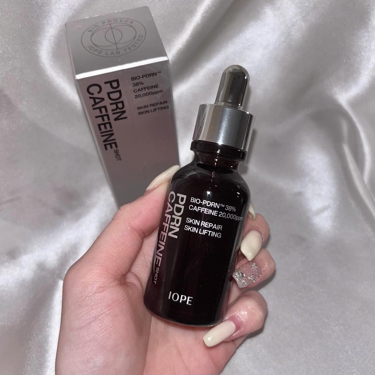 PDRNカフェインショット/IOPE/美容液を使ったクチコミ（2枚目）